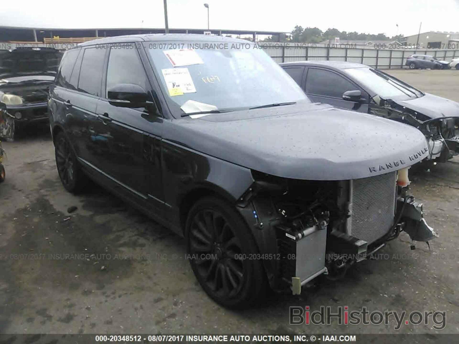 Photo SALGS2FE4HA331430 - Land rover Range rover 2017