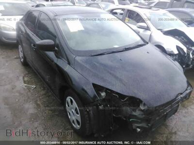 2014 Ford FOCUS, черный — VIN 1FADP3E23EL246786, IAAI