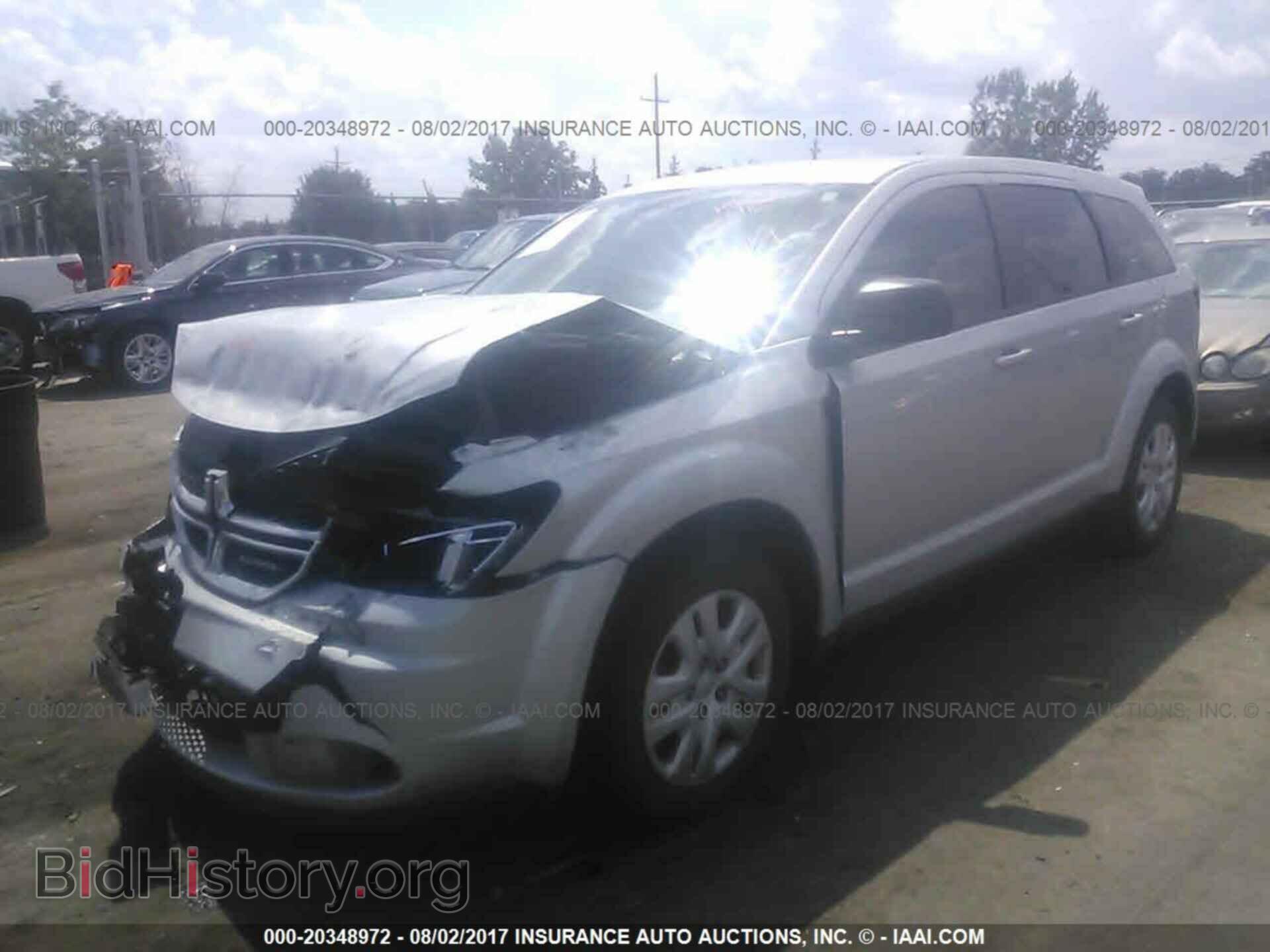 2014 Dodge Journey - VIN: 3C4PDCAB9ET201619 - Фото 2