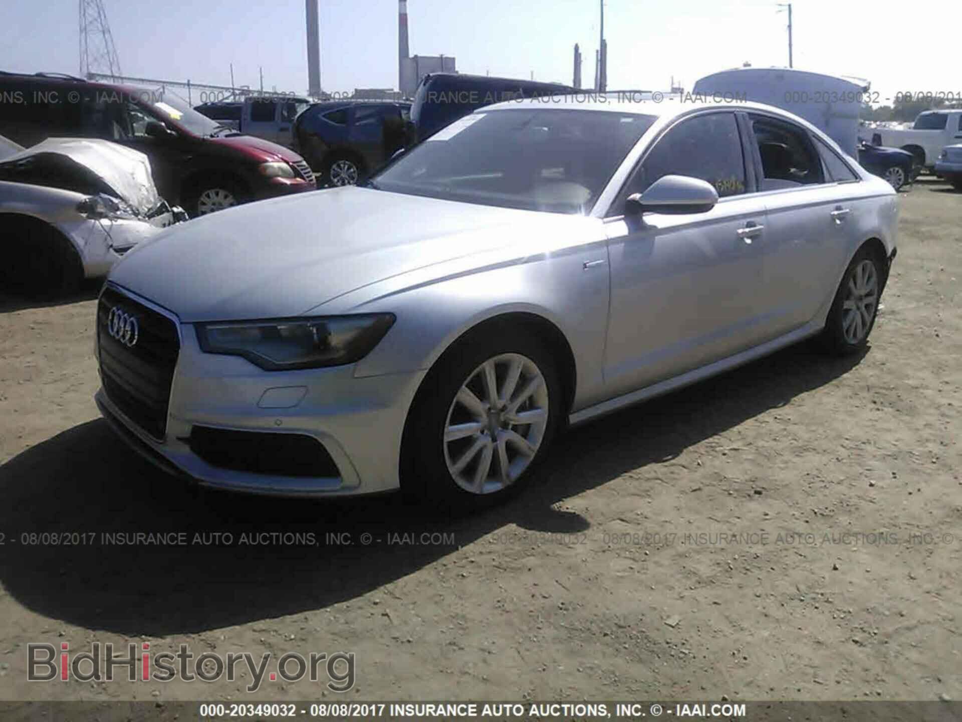 2012 Audi A6 - VIN: WAUBGAFC7CN029852 - Photo 2