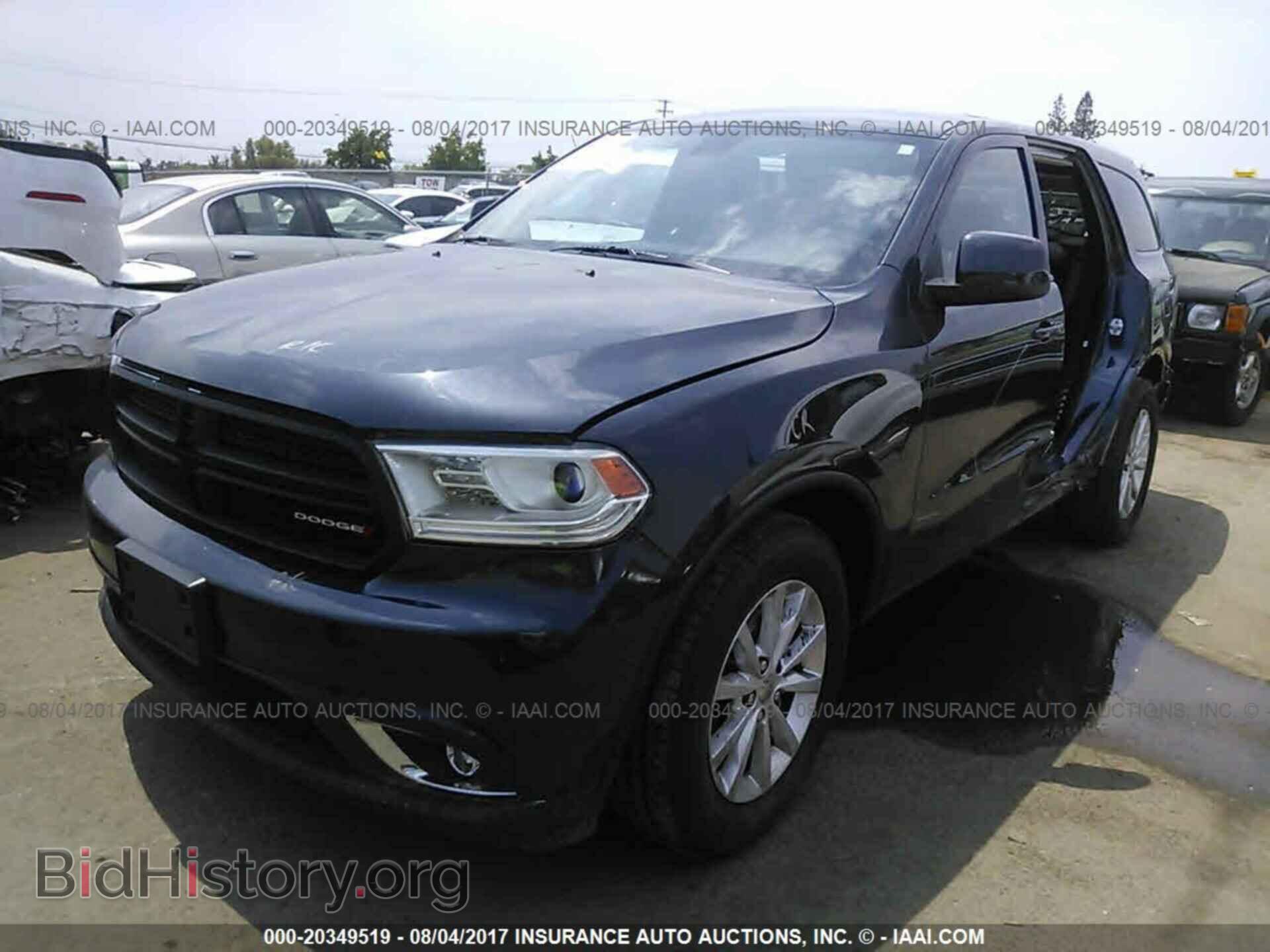2014 Dodge Durango - VIN: 1C4RDHAG8EC277619 - Фото 2