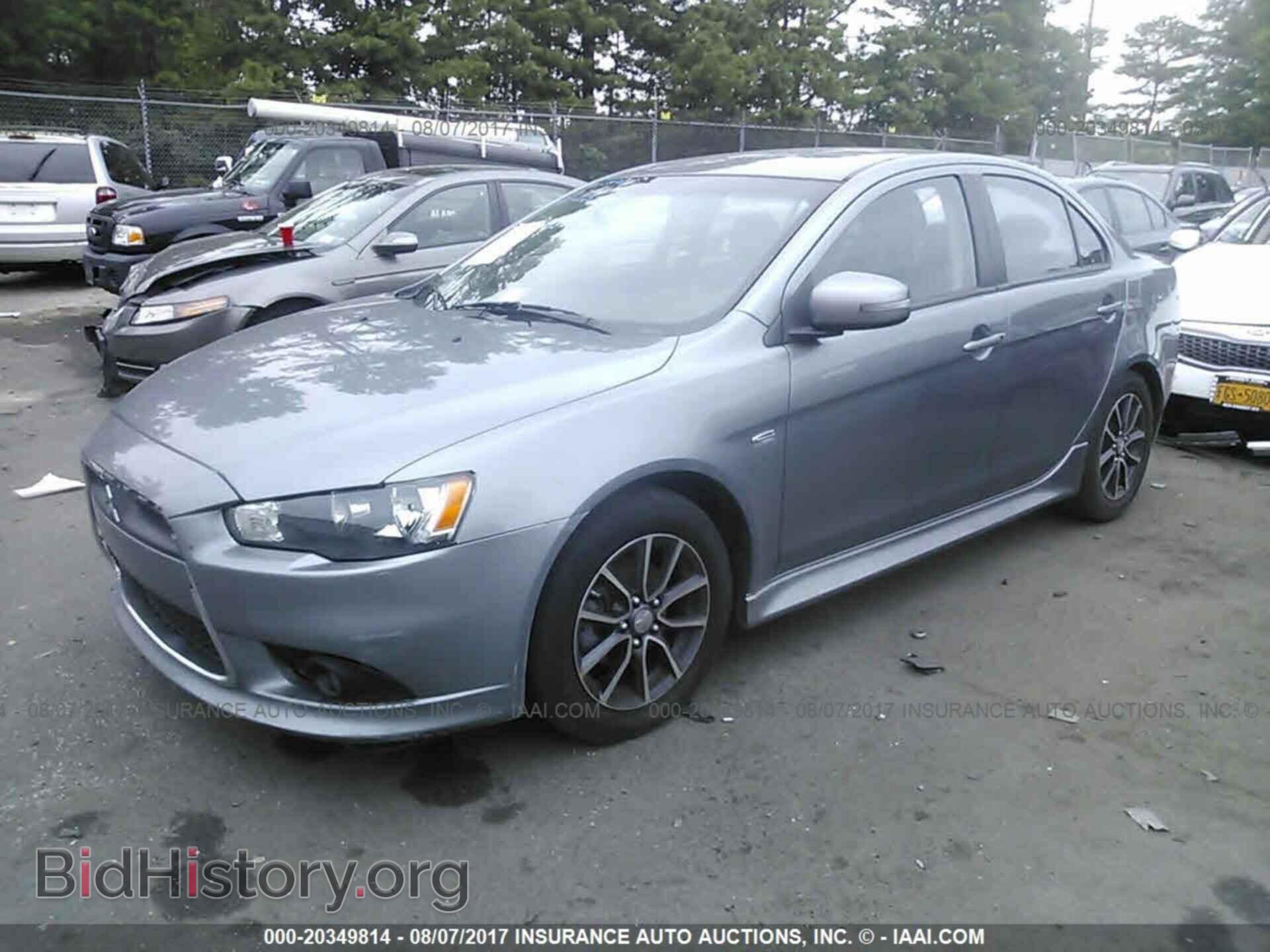 2015 Mitsubishi Lancer - VIN: JA32V2FW2FU000633 - Фото 2