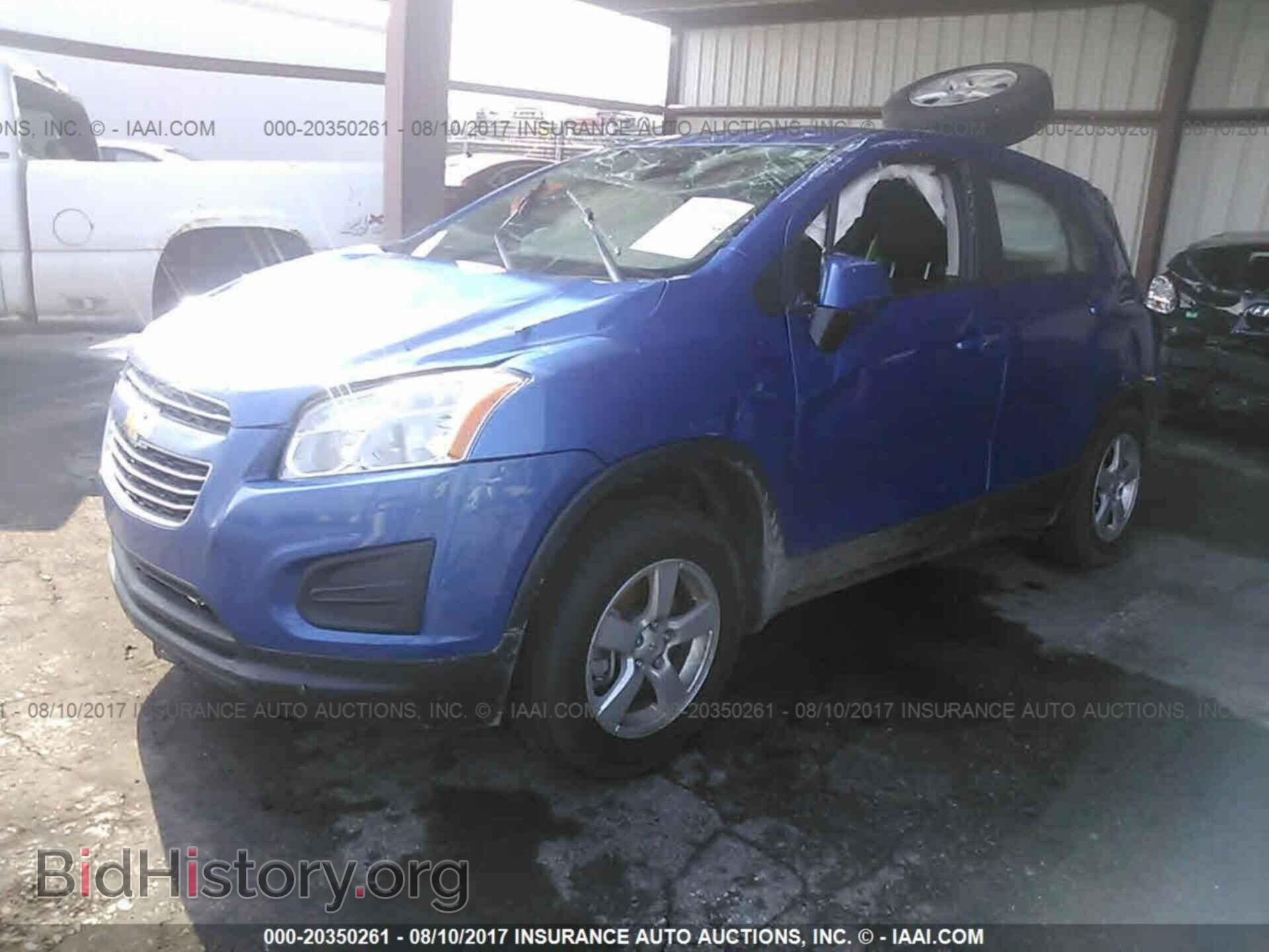 2016 Chevrolet Trax - VIN: KL7CJNSB5GB759311 - Фото 2