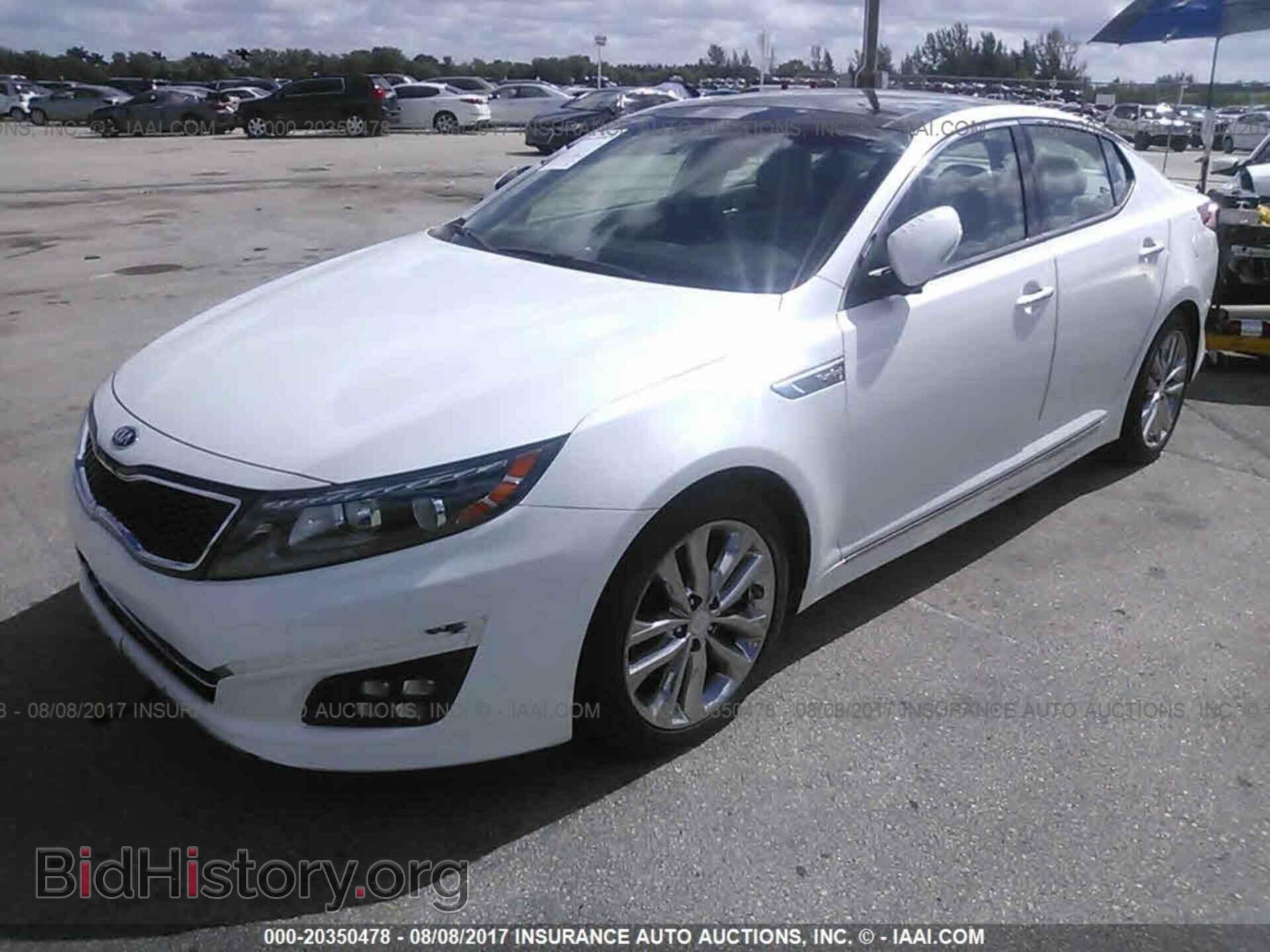 2014 Kia Optima - VIN: 5XXGR4A68EG322468 - Фото 2
