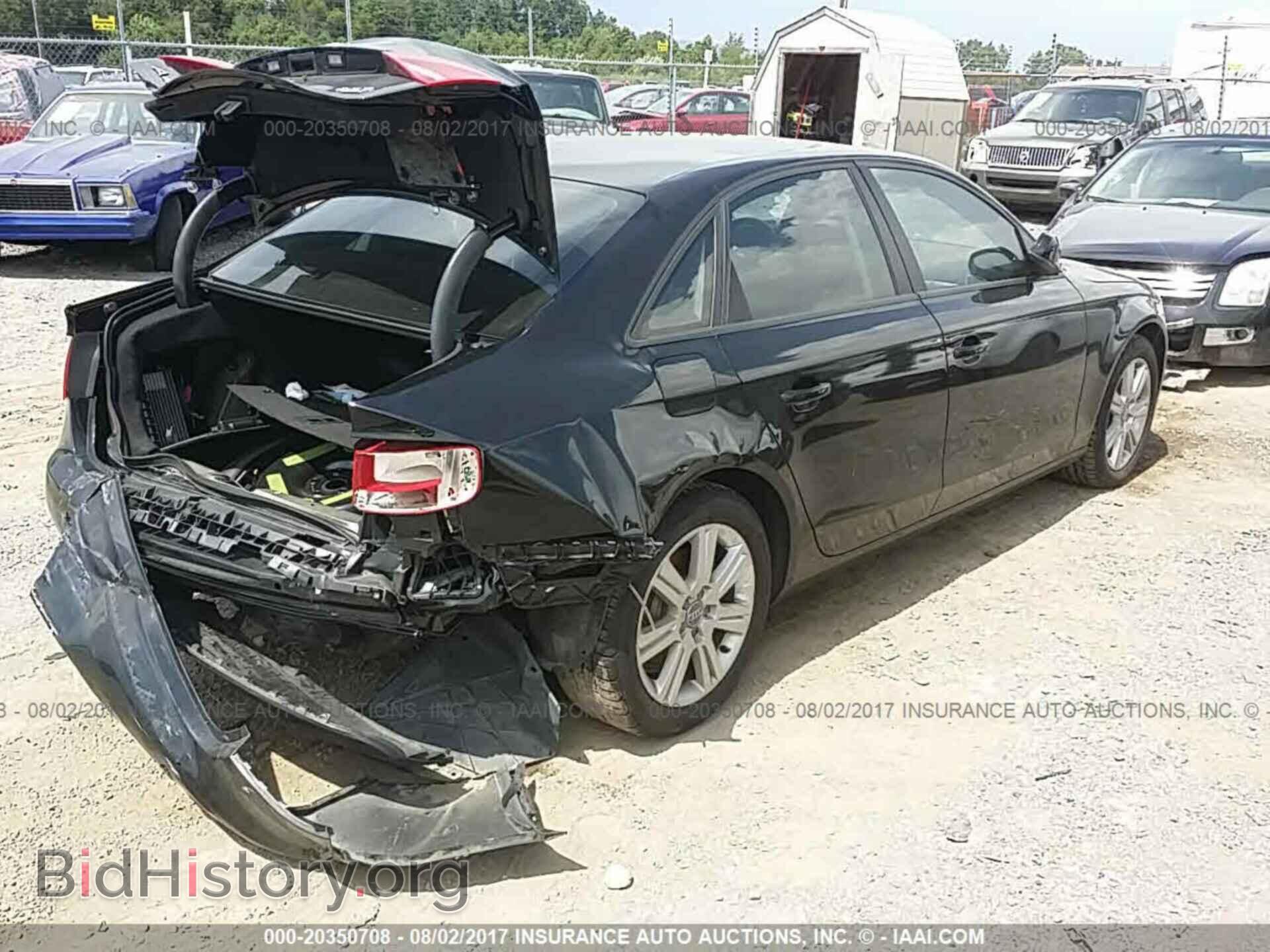 2012 Audi A4 - VIN: WAUBFAFL2CN005428 - Photo 4