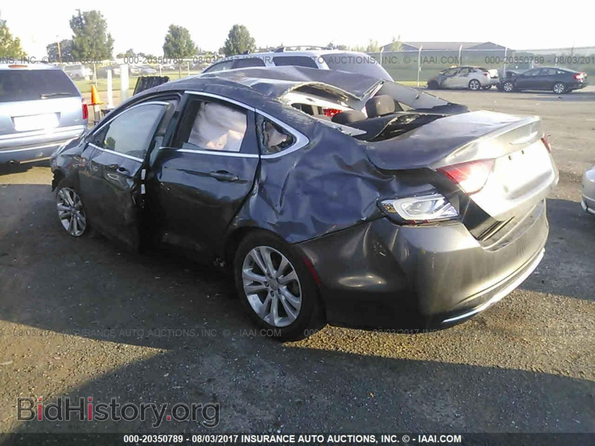 2015 Chrysler 200 - VIN: 1C3CCCAB2FN574721 - Photo 3