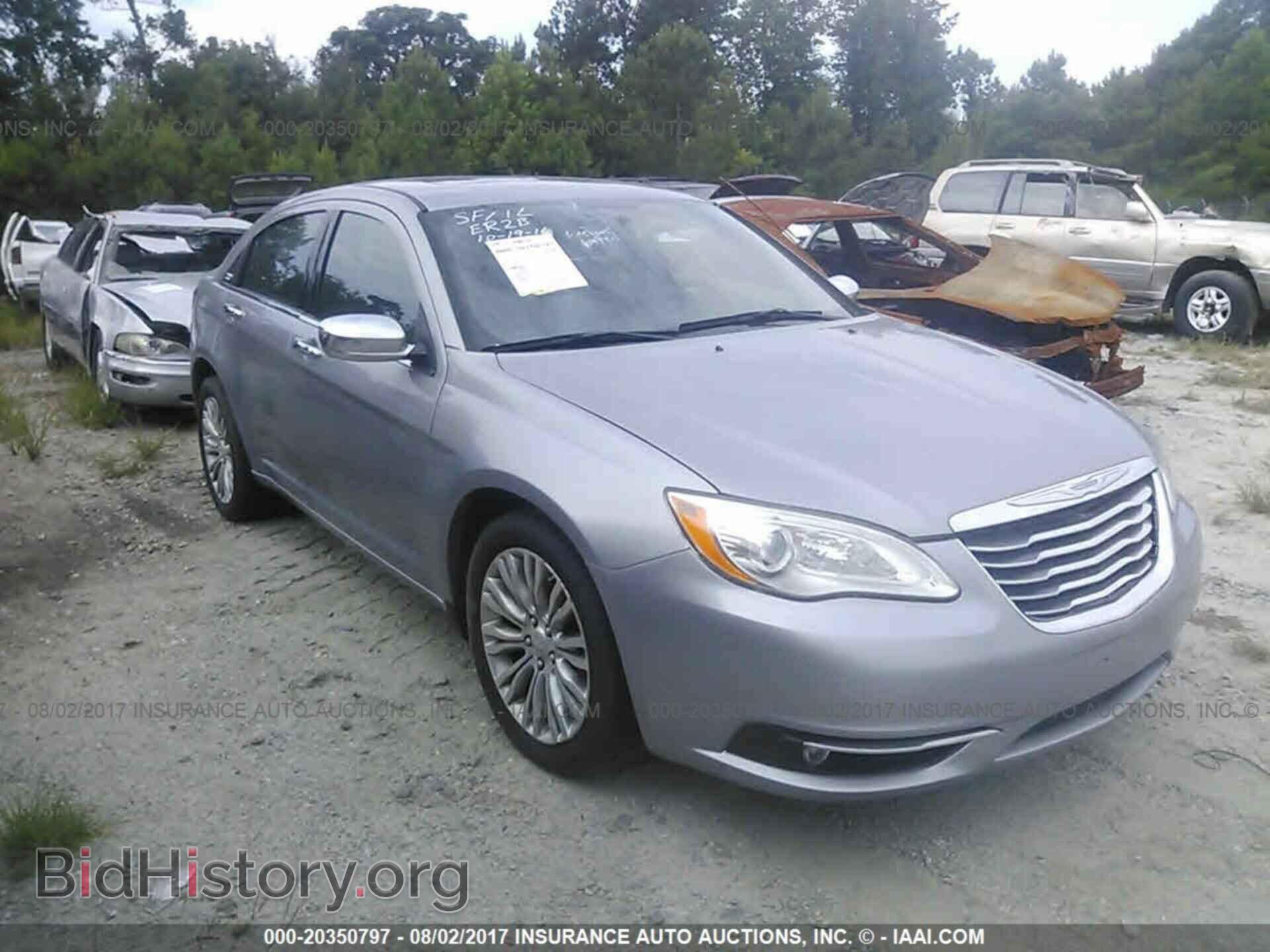 Фотография 1C3CCBCG3DN522286 - Chrysler 200 2013