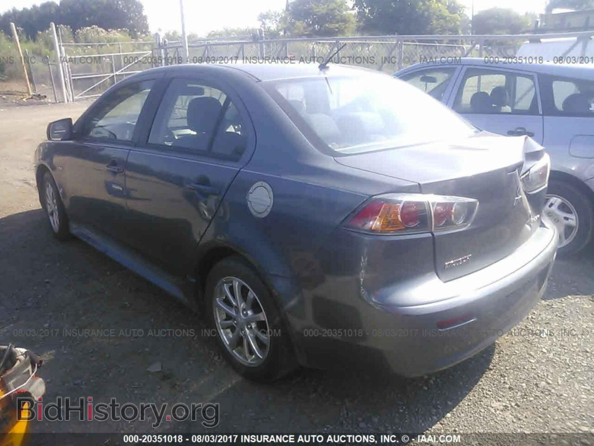 2011 Mitsubishi Lancer - VIN: JA32U2FU9BU000866 - Фото 3