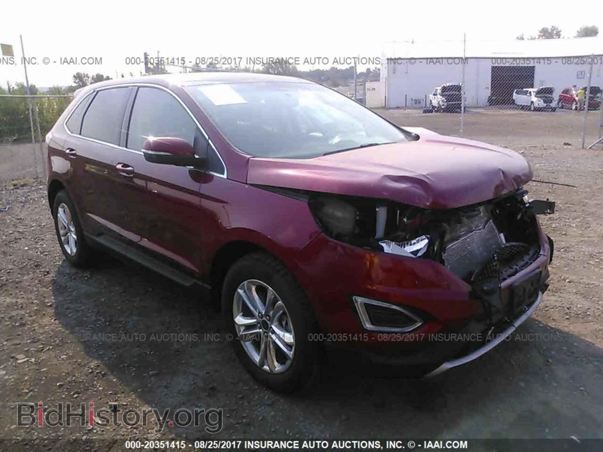 Фотография 2FMTK4J86FBC12066 - Ford Edge 2015