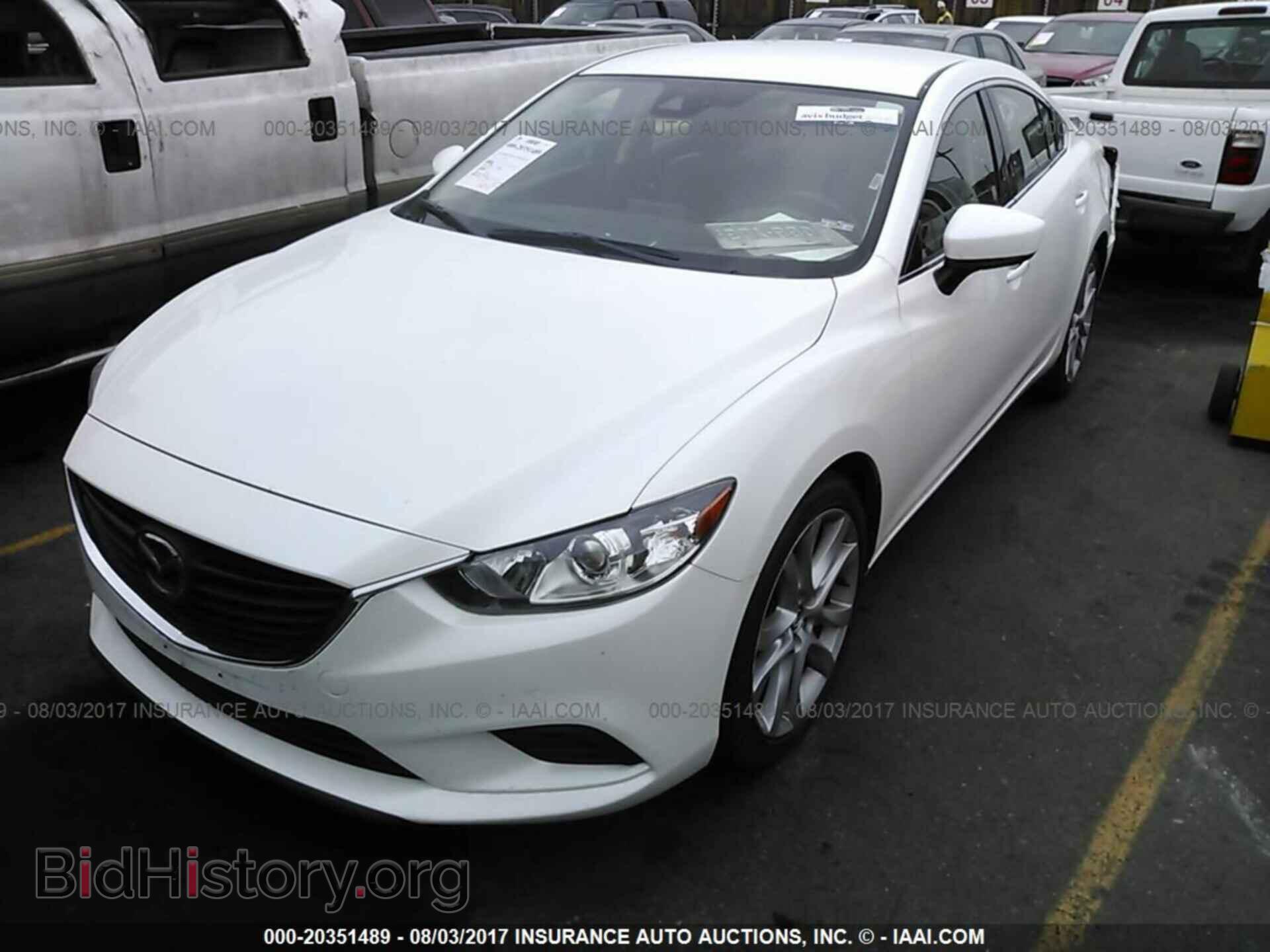 2017 Mazda 6 - VIN: JM1GL1V57H1109951 - Фото 2