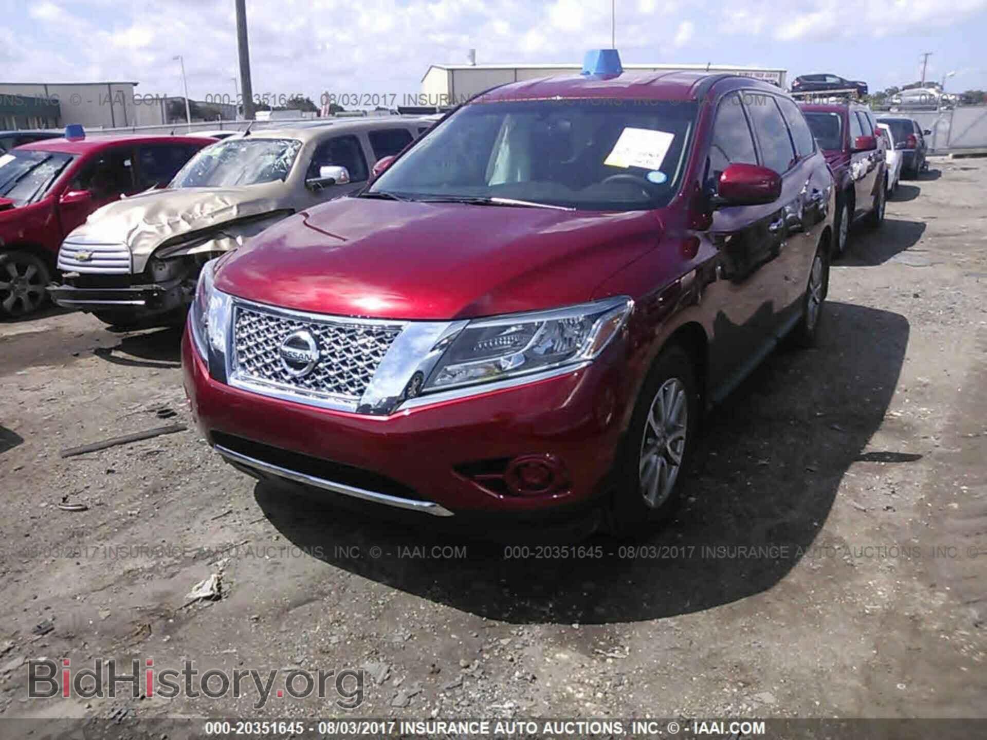 2014 Nissan Pathfinder - VIN: 5N1AR2MN5EC725929 - Фото 2