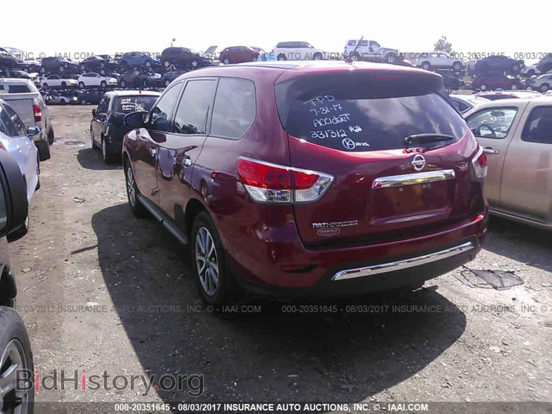 2014 Nissan Pathfinder - VIN: 5N1AR2MN5EC725929 - Фото 3