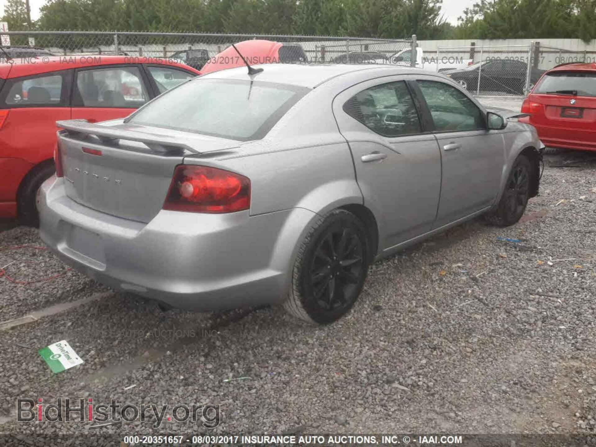 2013 Dodge Avenger - VIN: 1C3CDZCB1DN746697 - Фото 4