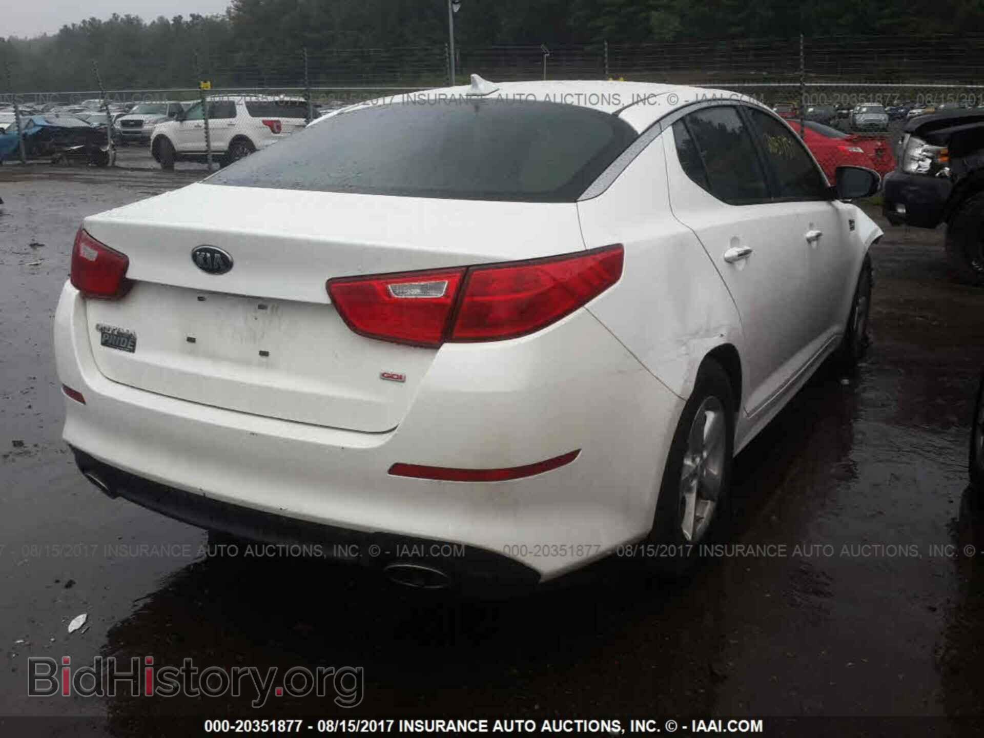 2015 Kia Optima - VIN: KNAGM4A76F5605722 - Фото 4