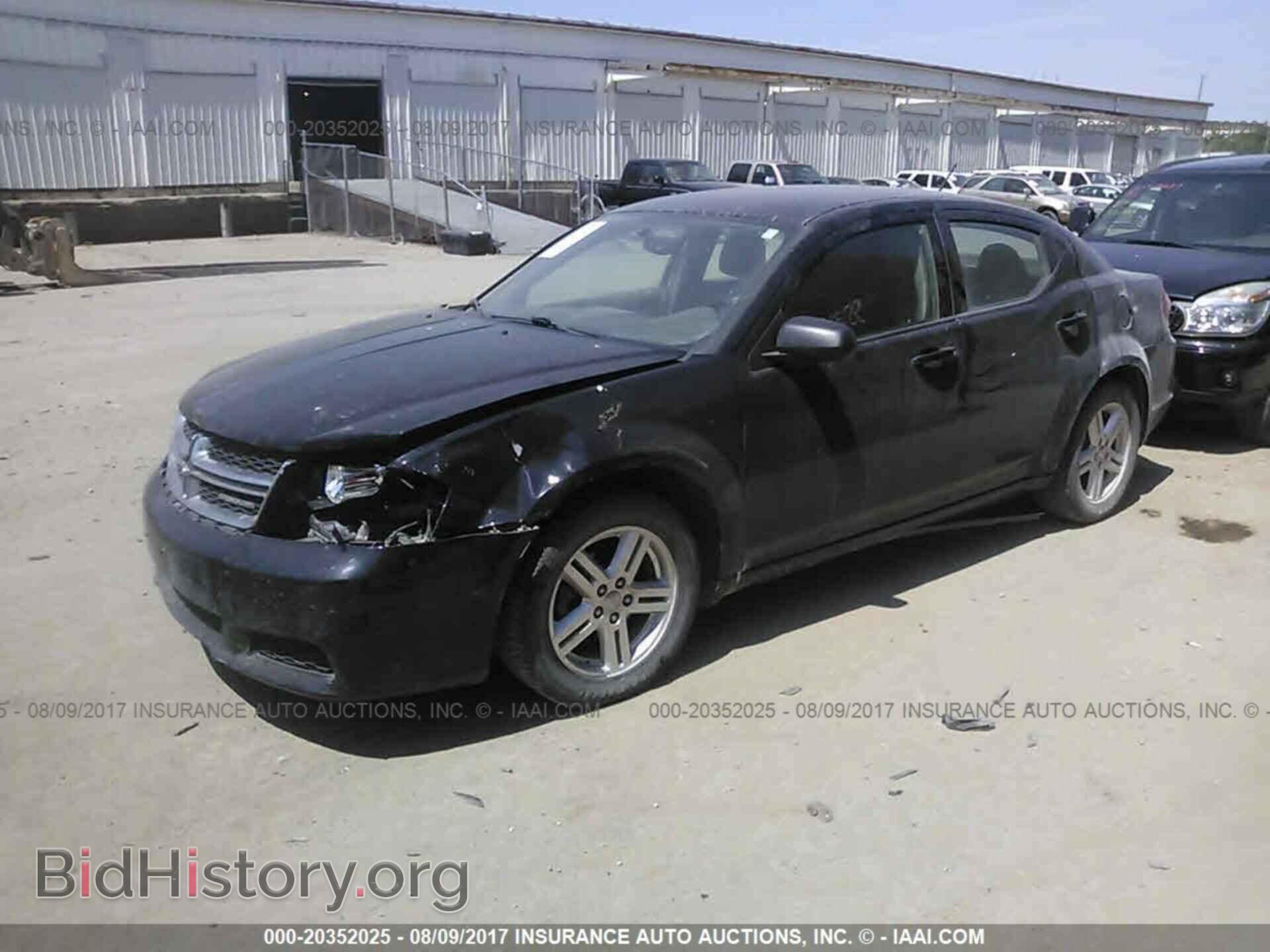 2012 Dodge Avenger - VIN: 1C3CDZCB1CN122848 - Фото 2