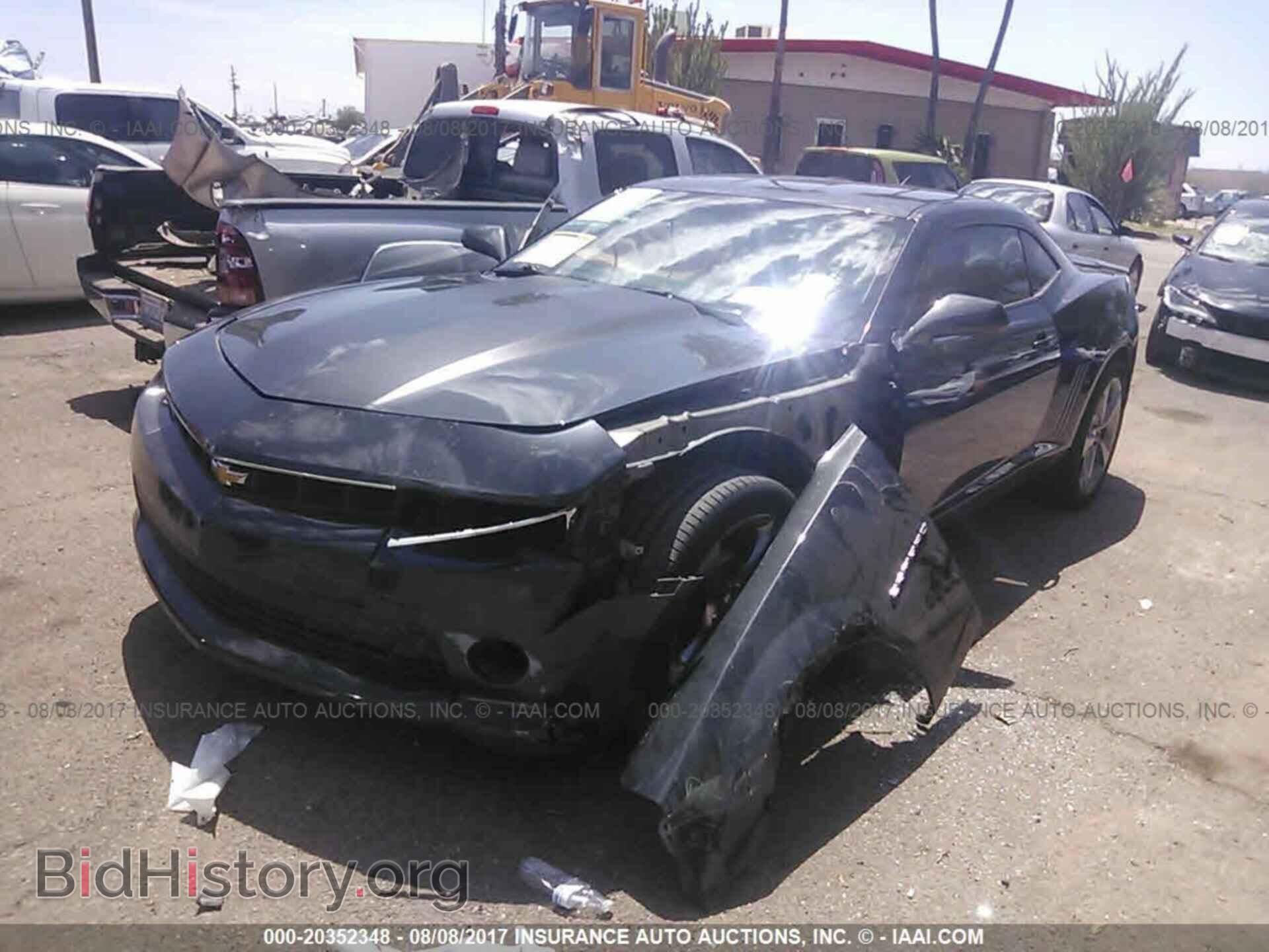 2014 Chevrolet Camaro - VIN: 2G1FC1E39E9253480 - Фото 2