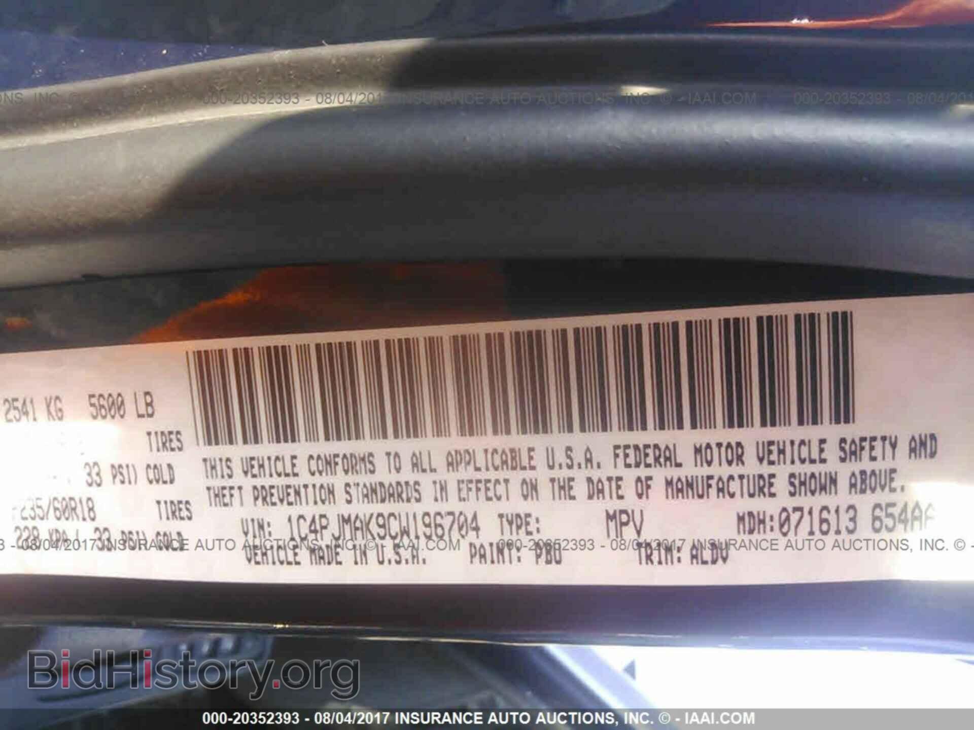 2012 Jeep Liberty - VIN: 1C4PJMAK9CW196704 - Фото 9