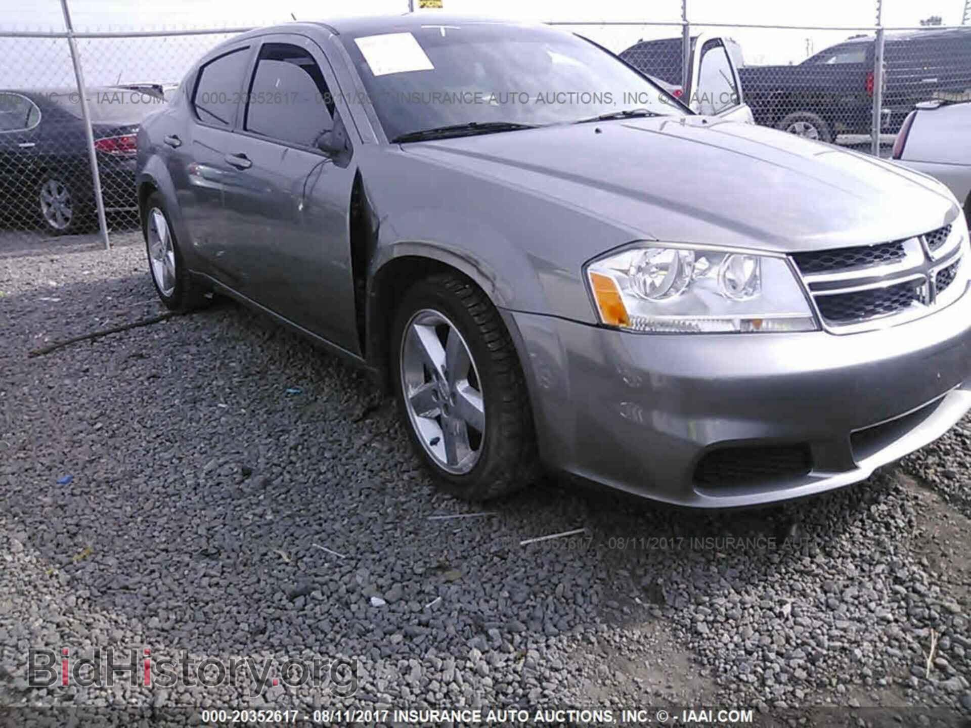 Photo 1C3CDZAB5DN596368 - Dodge Avenger 2013