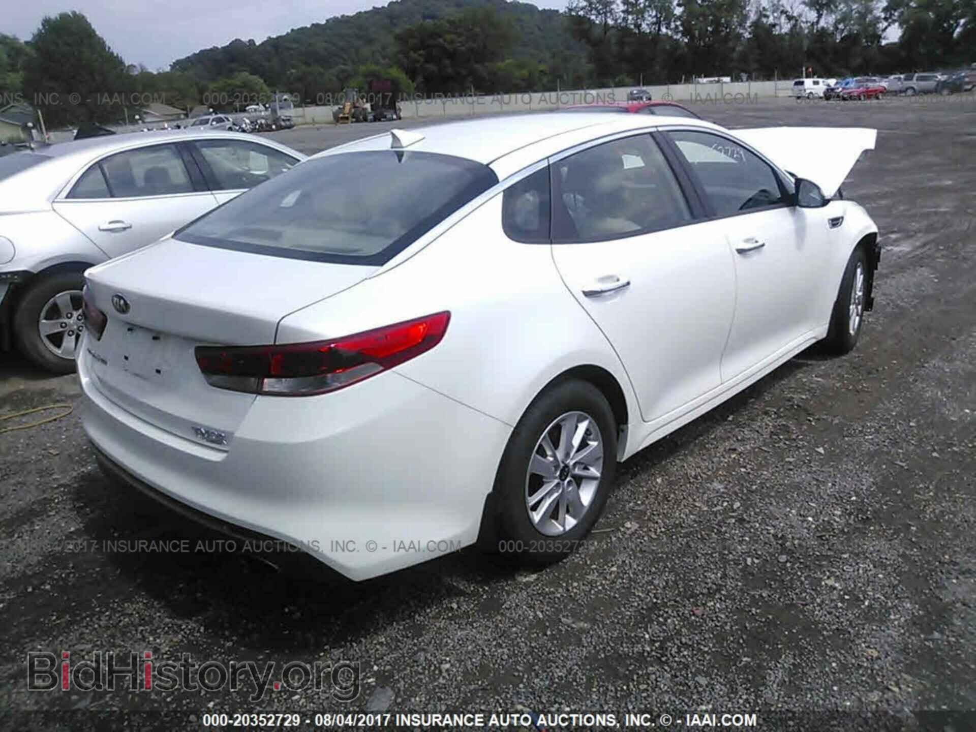 2016 Kia Optima - VIN: KNAGT4L30G5071664 - Фото 4