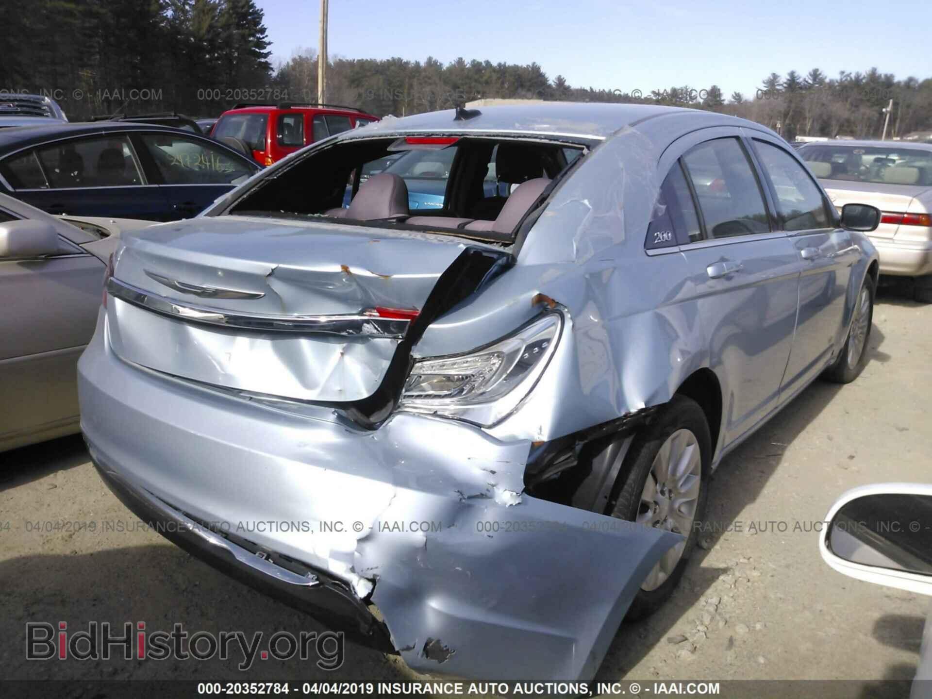2013 CHRYSLER 200 - VIN: 1C3CCBAB0DN761933 - Фото 6