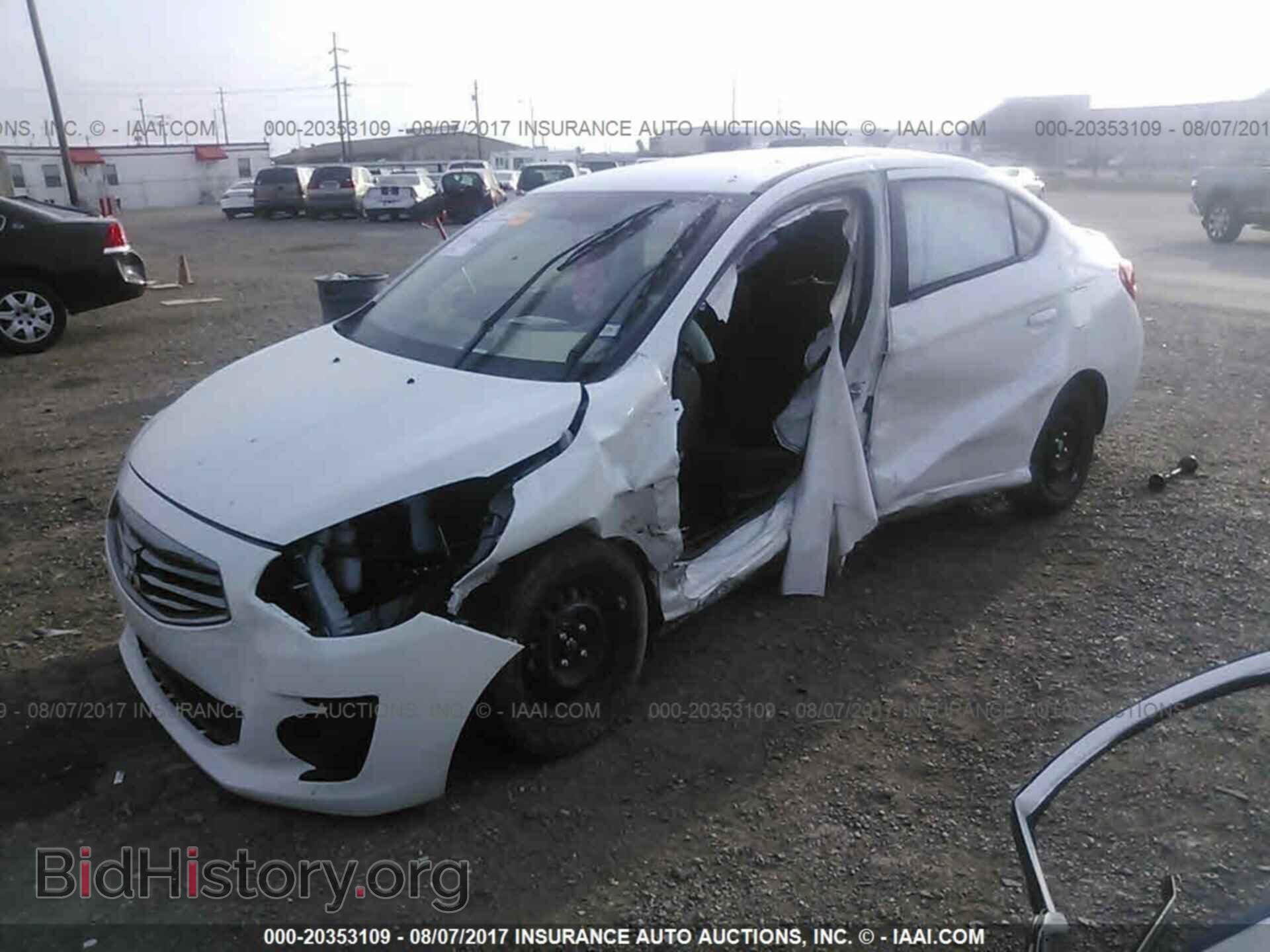 2017 Mitsubishi Mirage - VIN: ML32F3FJ4HHF06684 - Фото 2