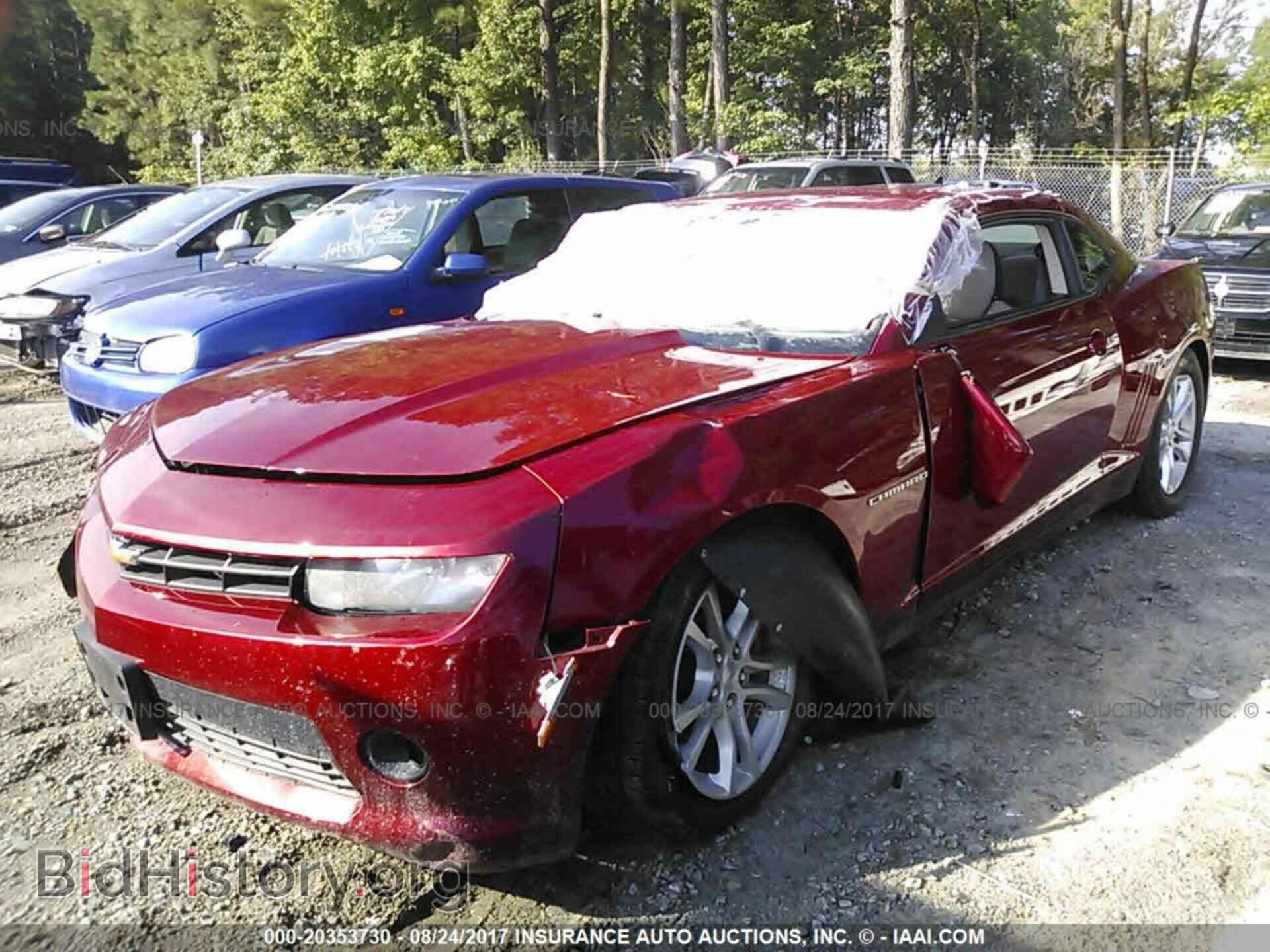 2014 Chevrolet Camaro - VIN: 2G1FB1E30E9302780 - Фото 2