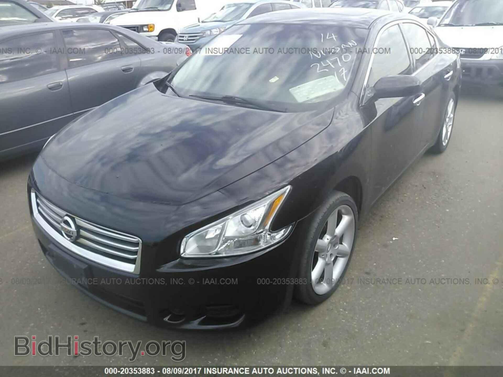 2014 Nissan Maxima - VIN: 1N4AA5AP3EC430059 - Фото 2