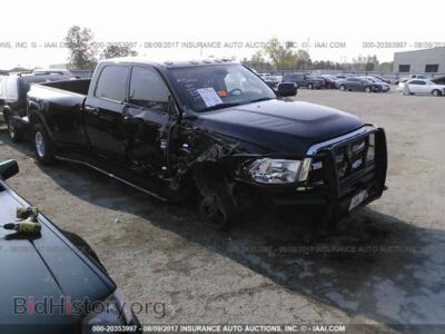 2015 RAM 3500, черный — VIN 3C63RRGL7FG630410, IAAI