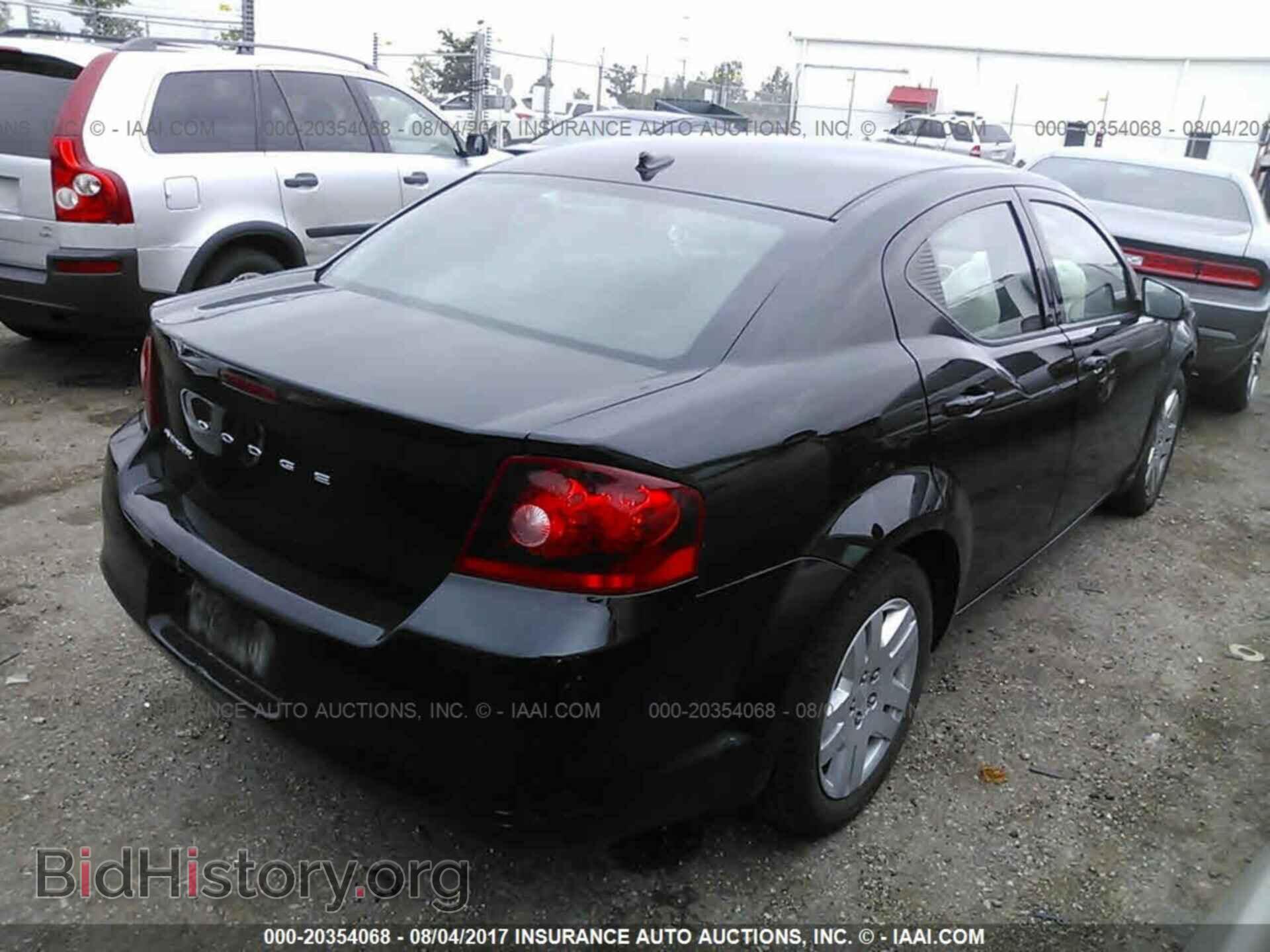 2012 Dodge Avenger - VIN: 1C3CDZAB4CN294424 - Фото 4
