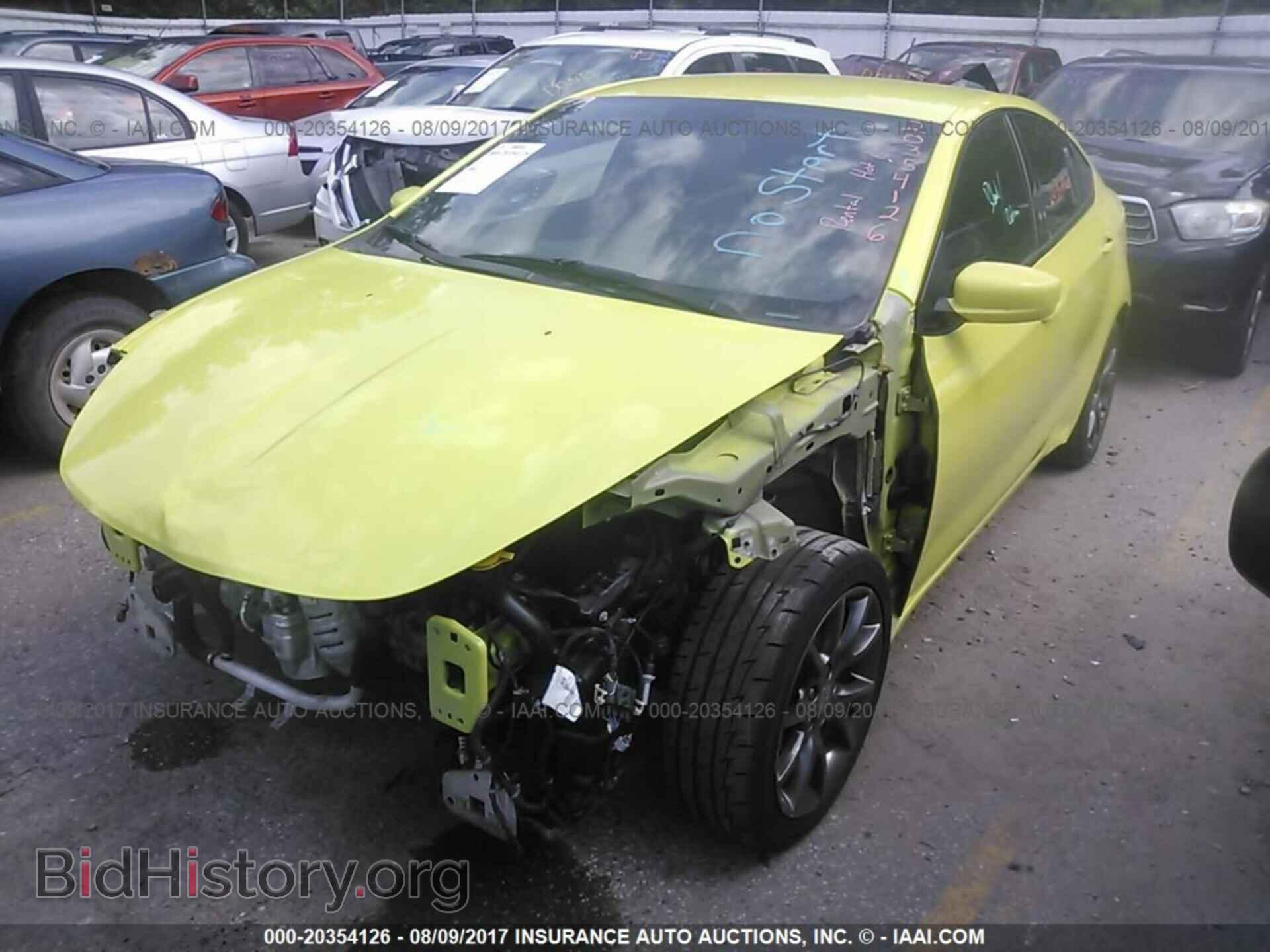 2013 DODGE DART - VIN: 1C3CDFBA2DD178215 - Фото 2