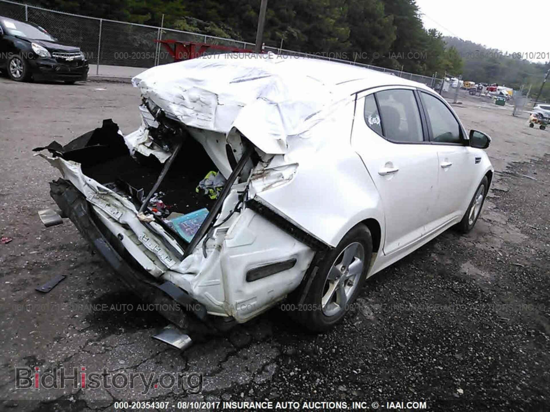 2015 Kia Optima - VIN: KNAGM4A75F5640316 - Фото 4