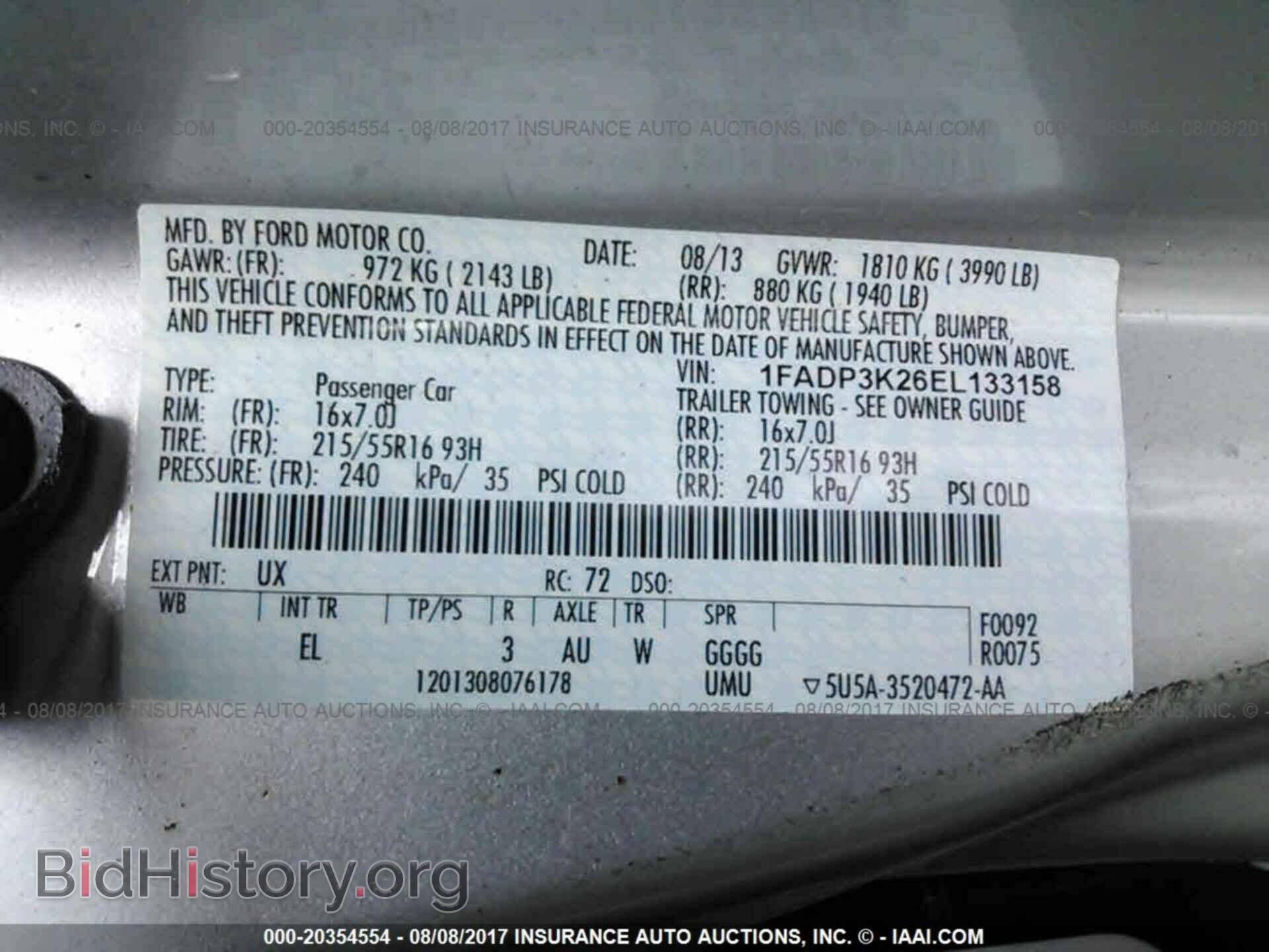 2014 Ford Focus - VIN: 1FADP3K26EL133158 - Photo 9