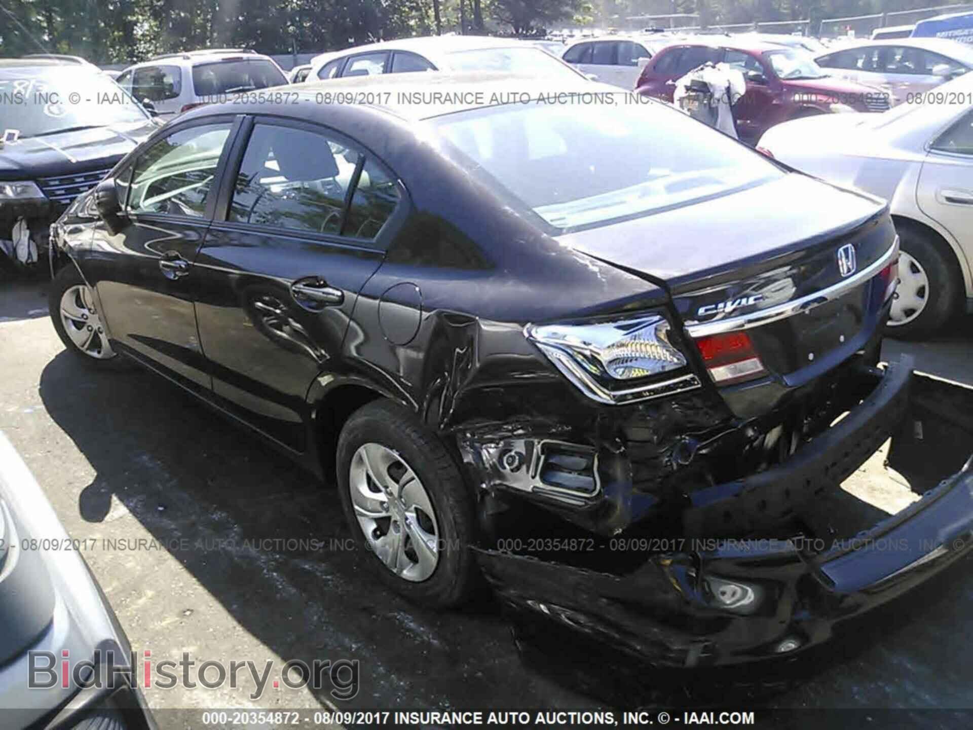 2014 Honda Civic - VIN: 2HGFB2F57EH555499 - Фото 3