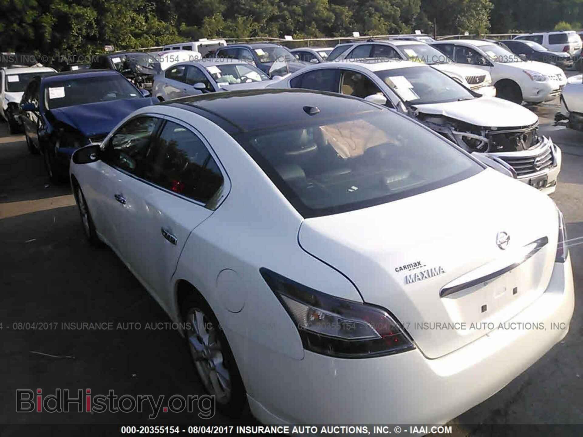 2014 Nissan Maxima - VIN: 1N4AA5AP3EC450862 - Фото 3