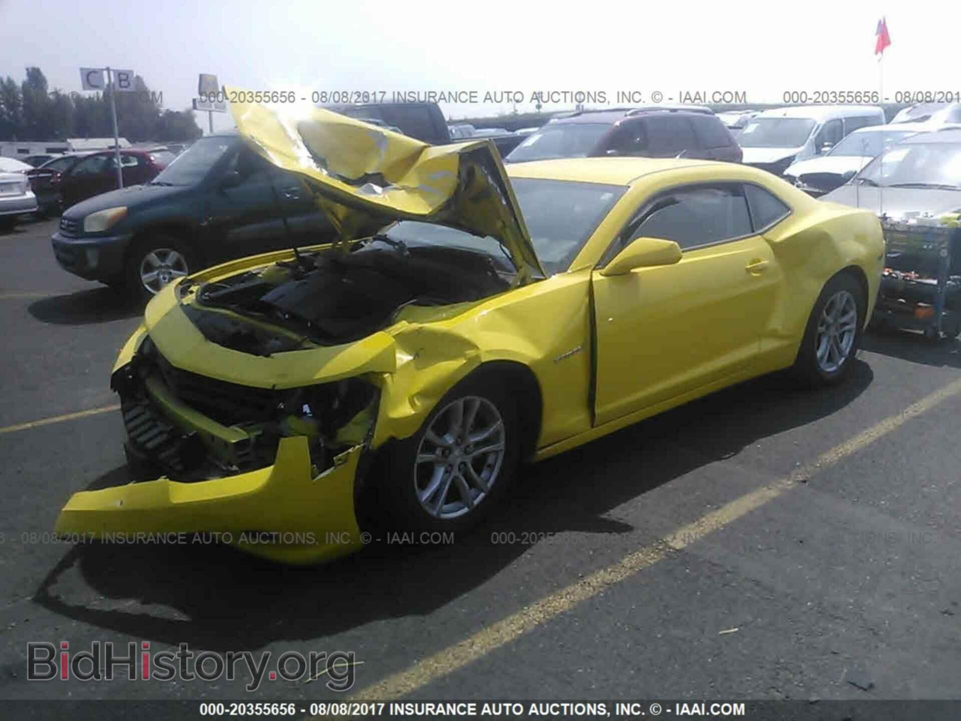 2015 Chevrolet Camaro - VIN: 2G1FB1E36F9242571 - Фото 2