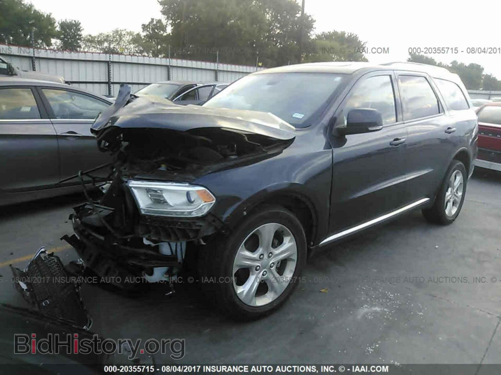 2014 Dodge Durango - VIN: 1C4RDHDG1EC291812 - Фото 2