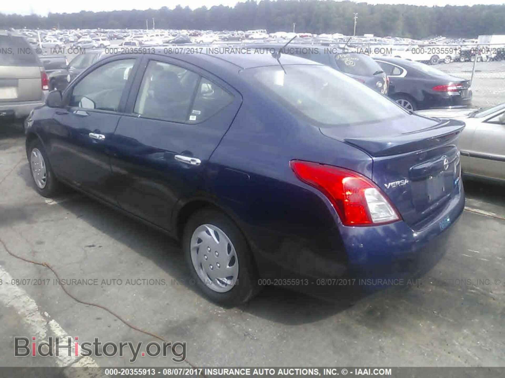 2013 Nissan Versa - VIN: 3N1CN7APXDL879862 - Фото 3