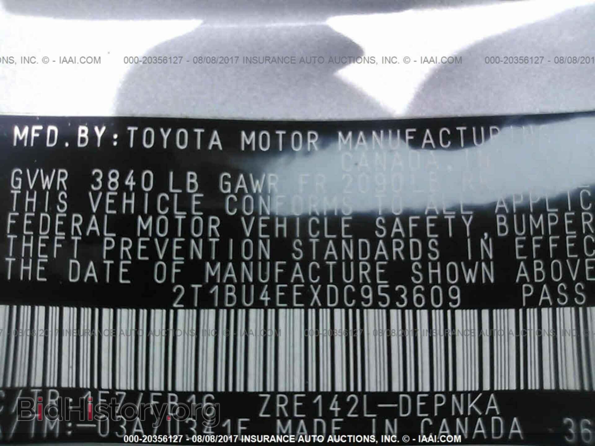 2013 Toyota Corolla - VIN: 2T1BU4EEXDC953609 - Photo 9