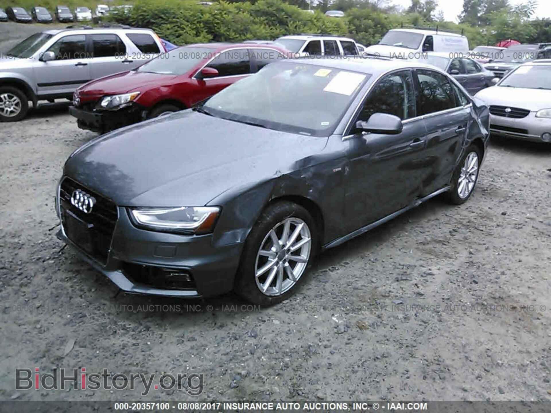 2016 Audi A4 - VIN: WAUBFAFL1GN011663 - Photo 2