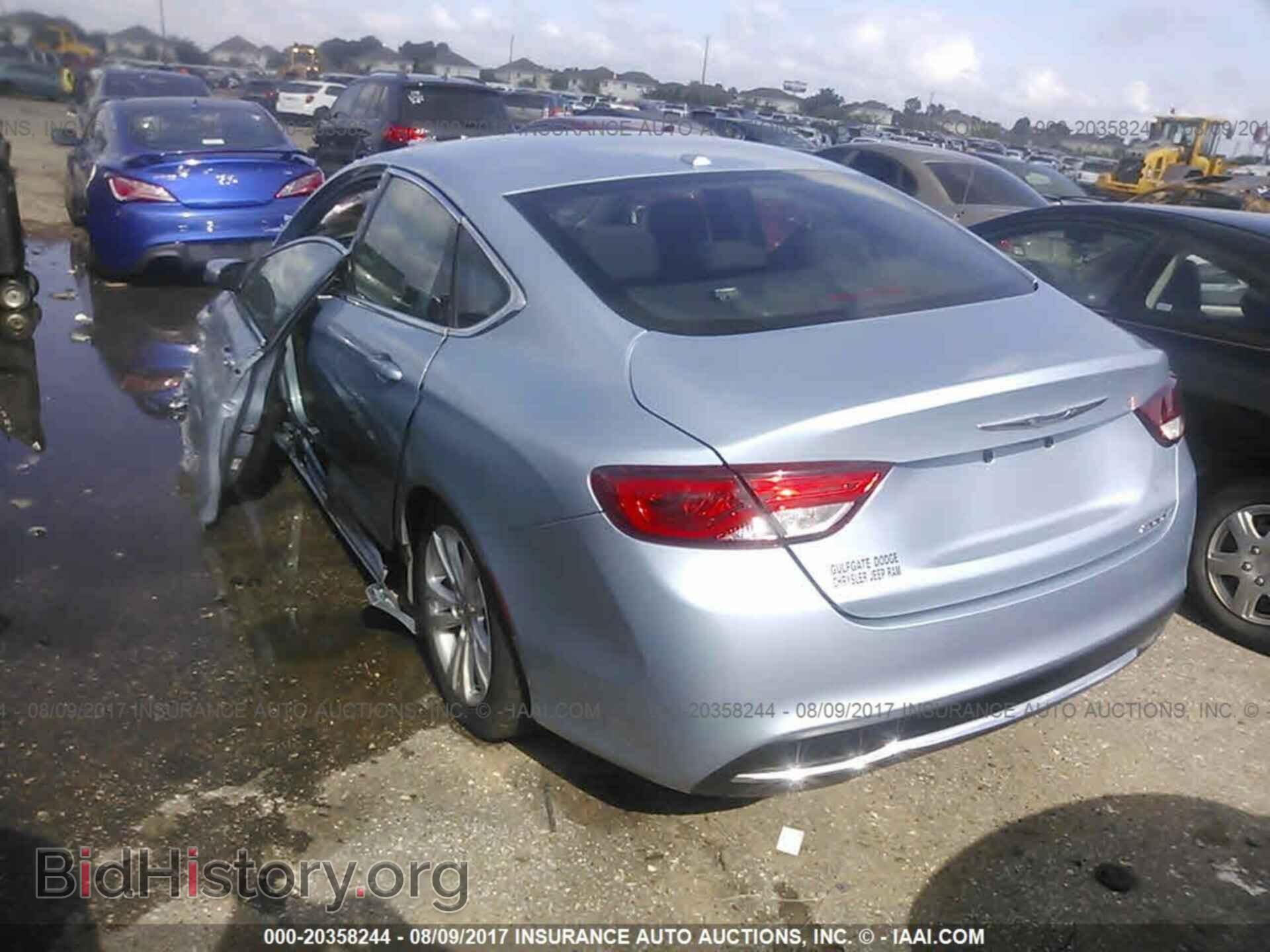 2015 Chrysler 200 - VIN: 1C3CCCAB8FN729353 - Photo 3