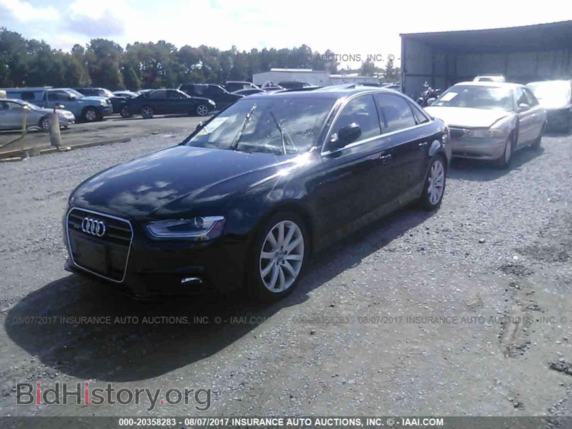 2013 Audi A4 - VIN: WAUHFAFL3DN015414 - Photo 2