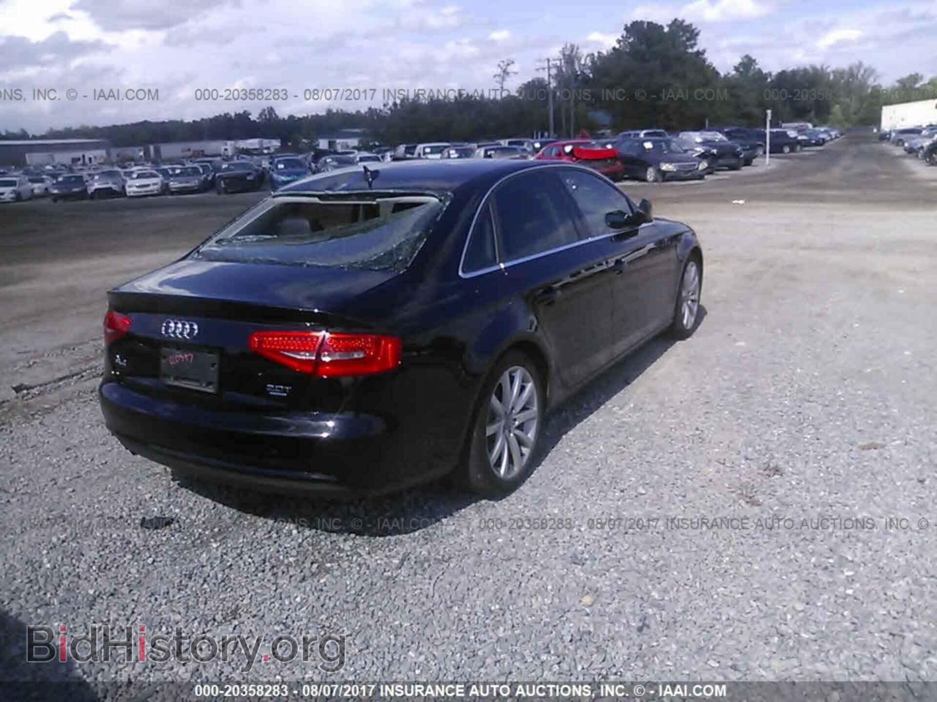 2013 Audi A4 - VIN: WAUHFAFL3DN015414 - Photo 4