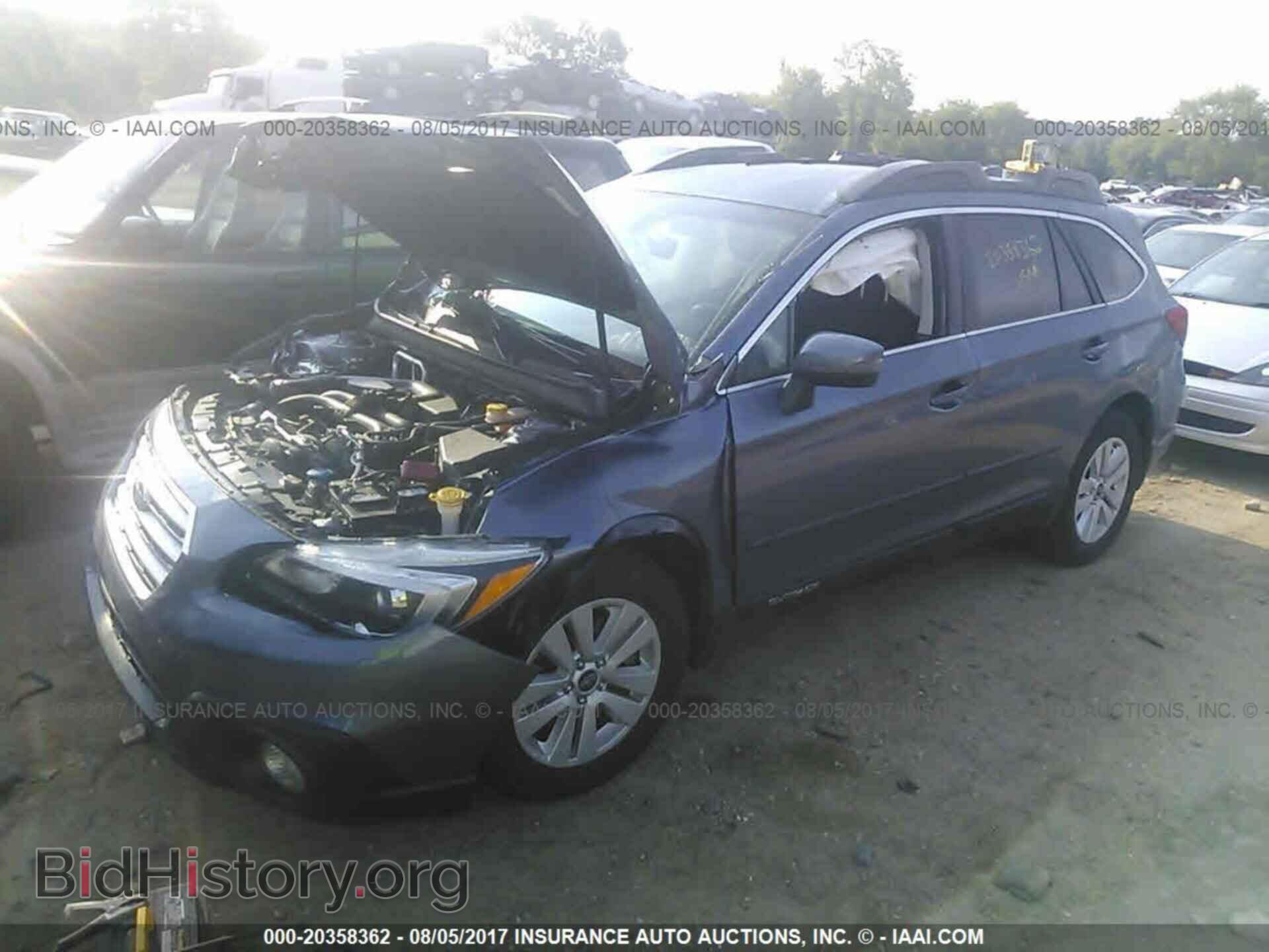 2017 Subaru Outback - VIN: 4S4BSAFC9H3201024 - Фото 2