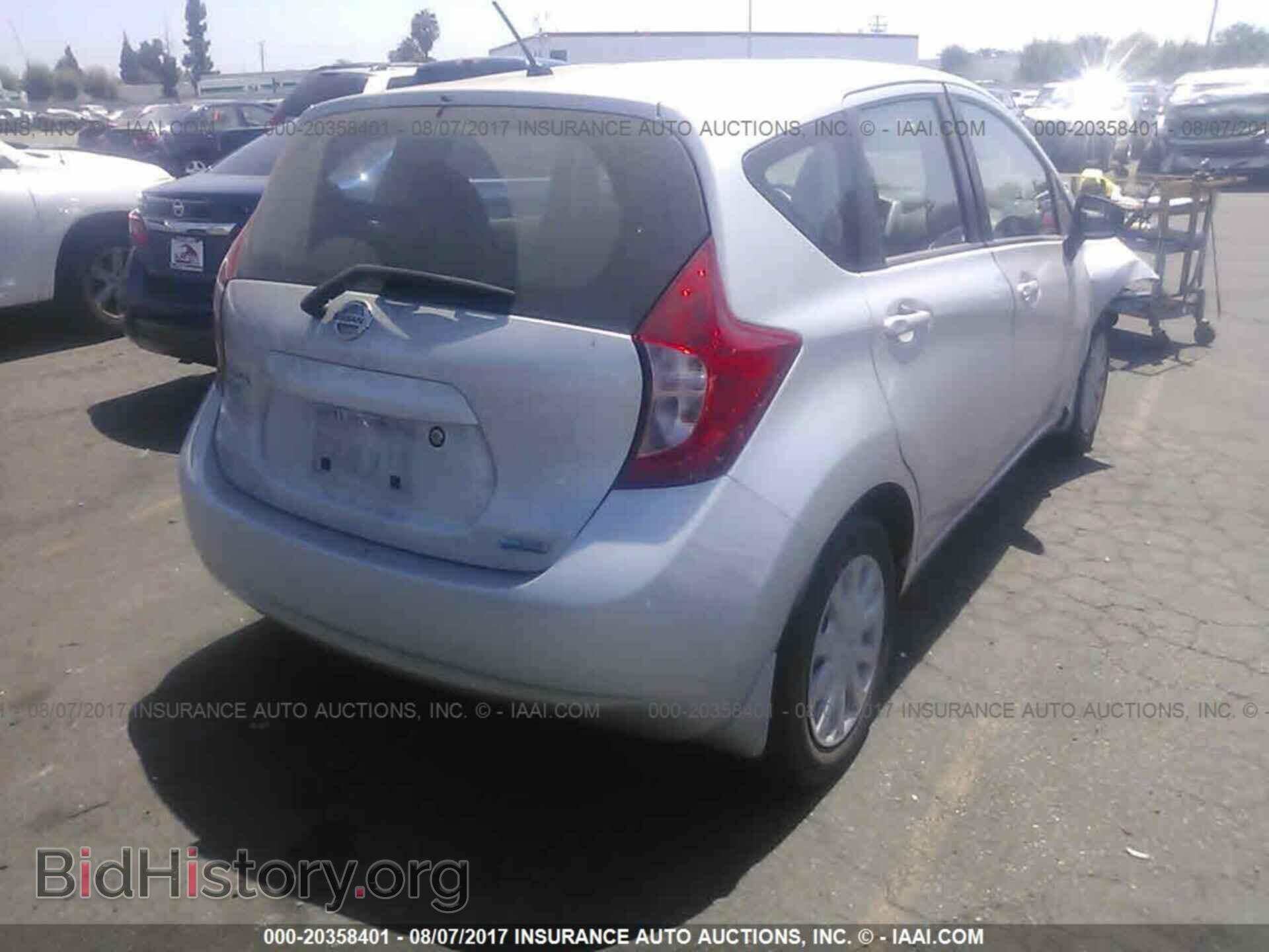2015 Nissan Versa note - VIN: 3N1CE2CP2FL358508 - Фото 4