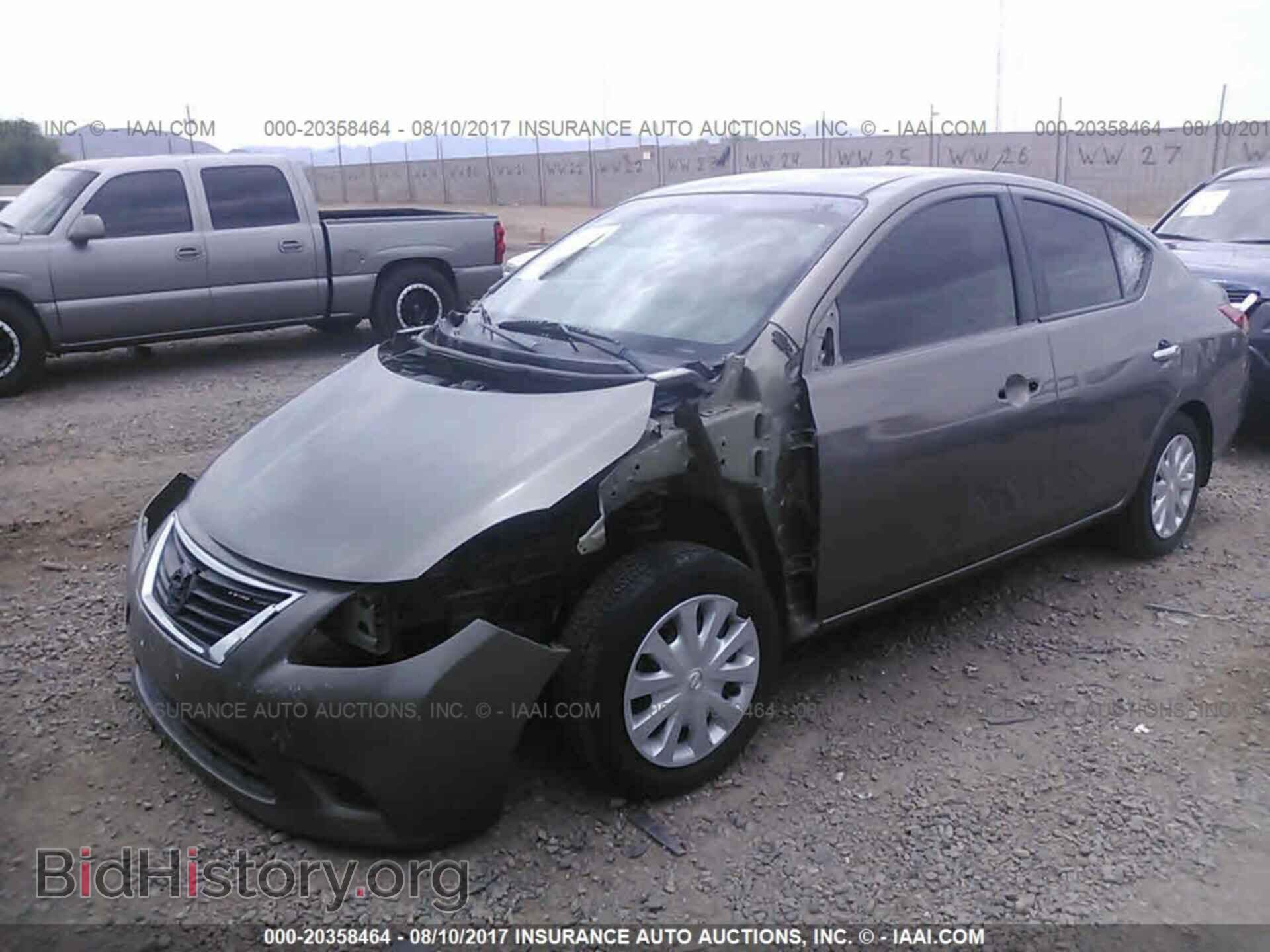2012 Nissan Versa - VIN: 3N1CN7AP9CL866485 - Фото 2