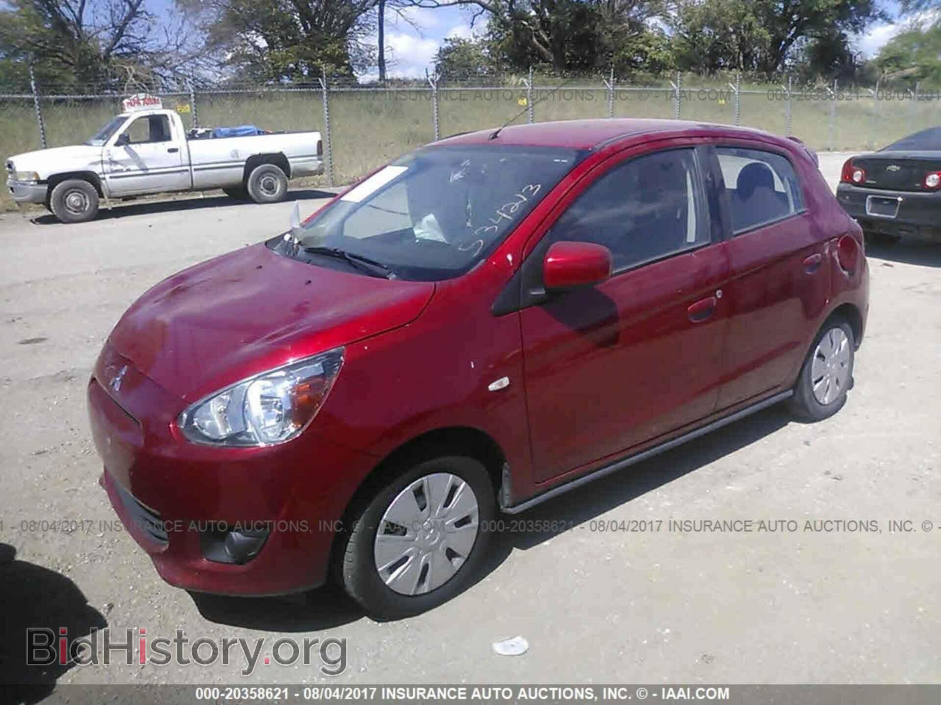 2014 Mitsubishi Mirage - VIN: ML32A3HJ9EH024197 - Фото 2