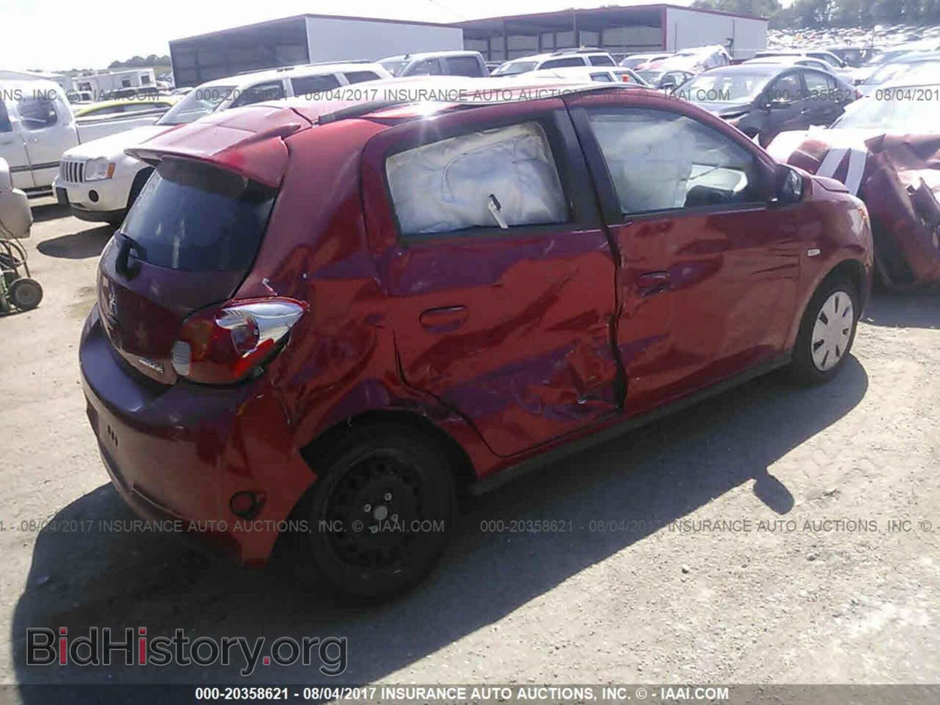 2014 Mitsubishi Mirage - VIN: ML32A3HJ9EH024197 - Фото 4