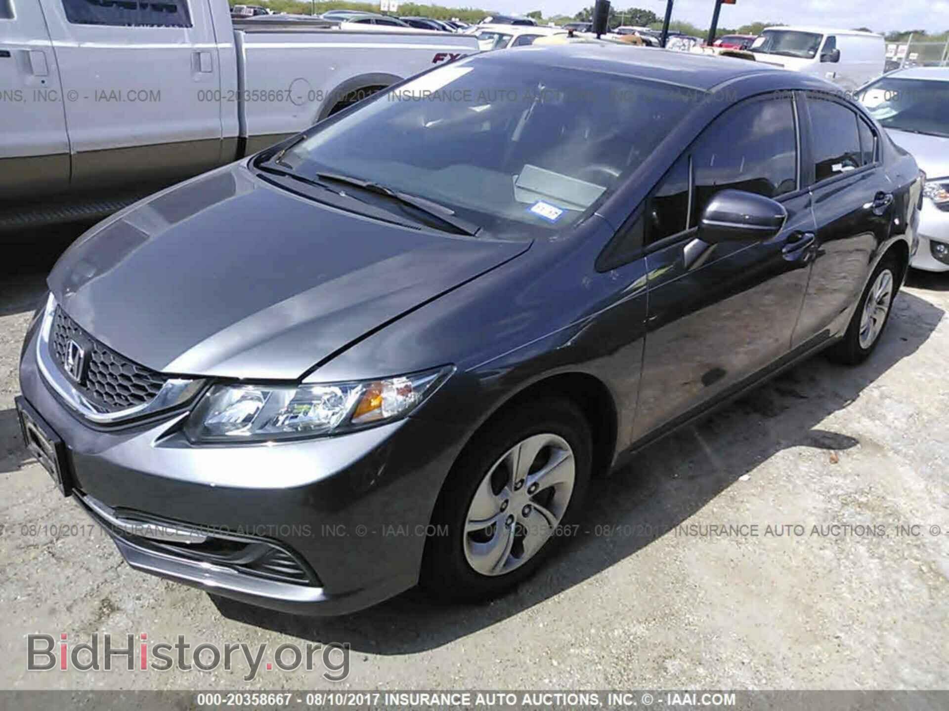 2014 Honda Civic - VIN: 19XFB2F51EE045756 - Фото 2