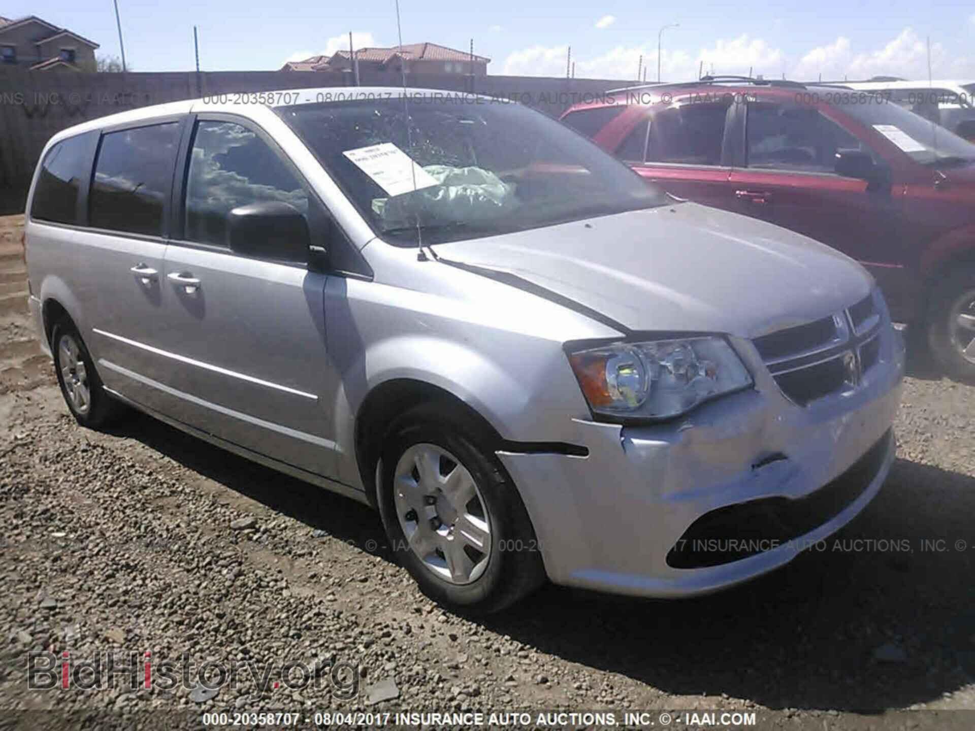 Photo 2C4RDGBGXCR226197 - Dodge Grand caravan 2012