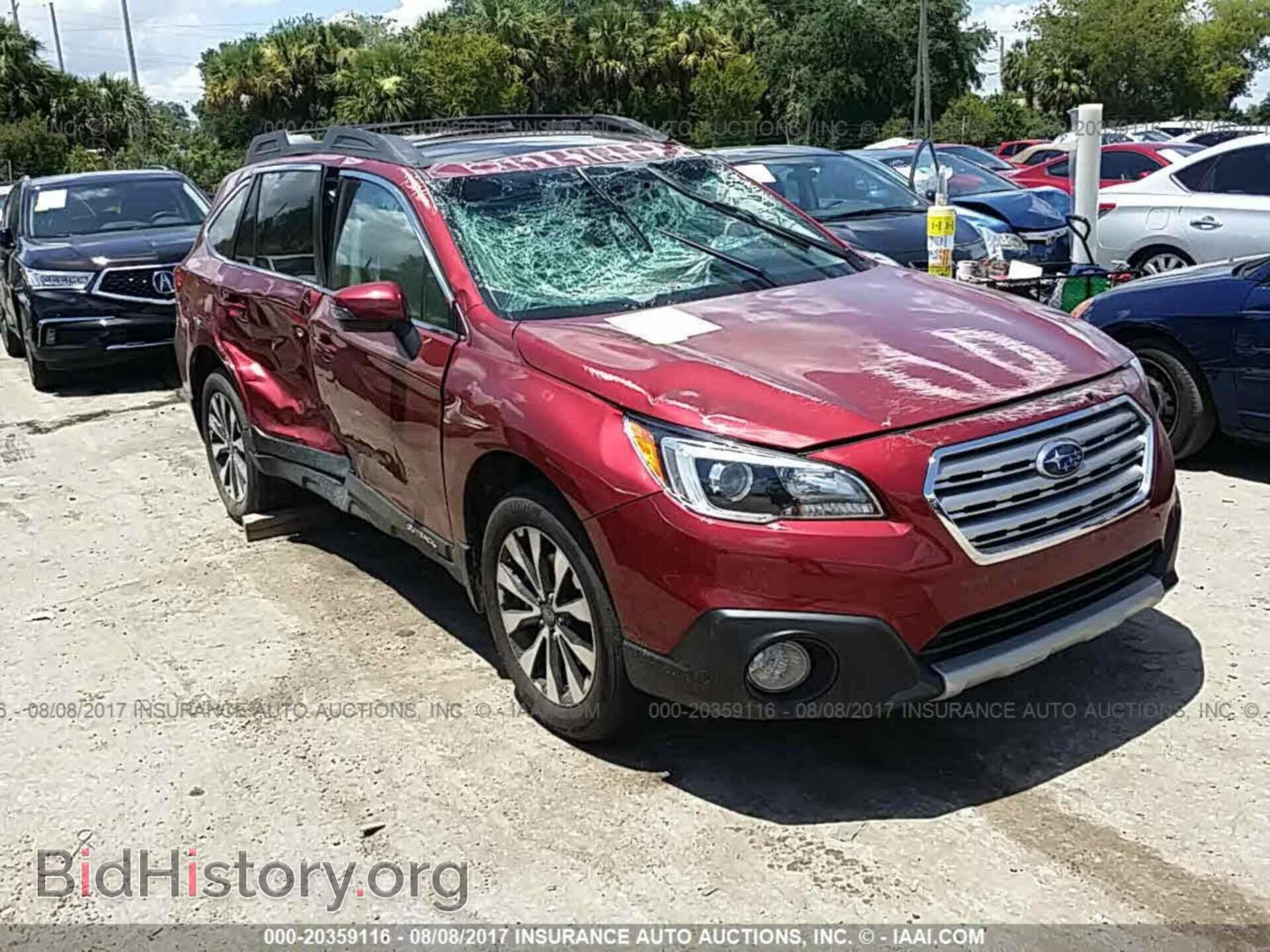 Фотография 4S4BSANC9H3285573 - Subaru Outback 2017